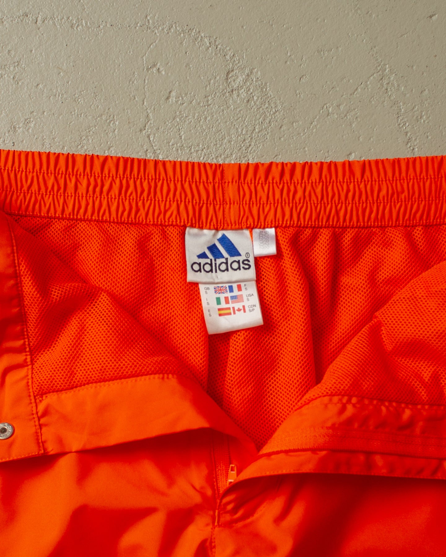 2000s Adidas Trackpants orange - S/M