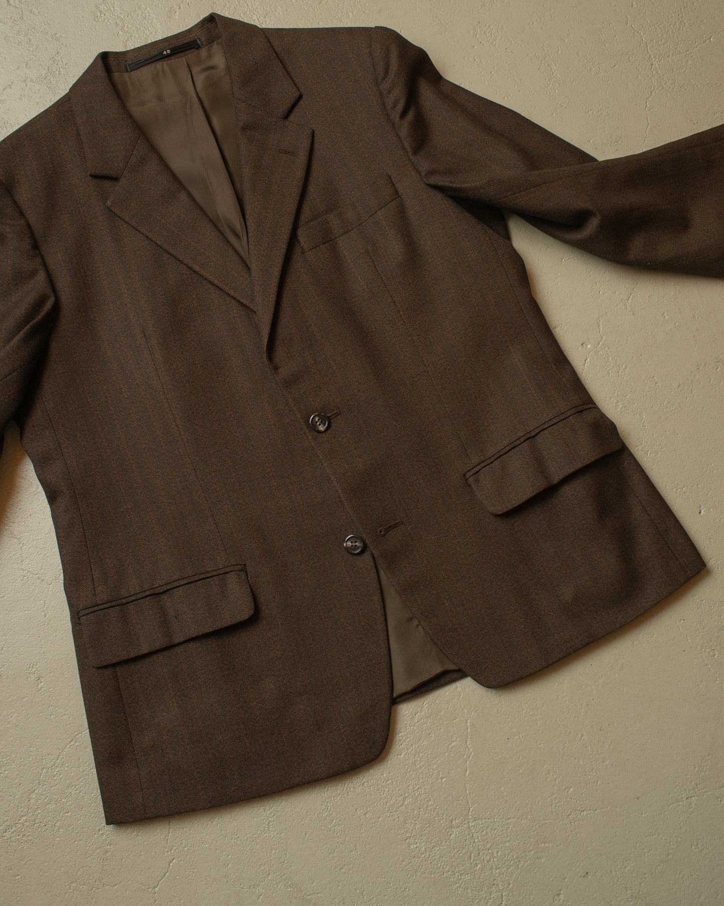 1960s CundA Three Piece Suit brown - M