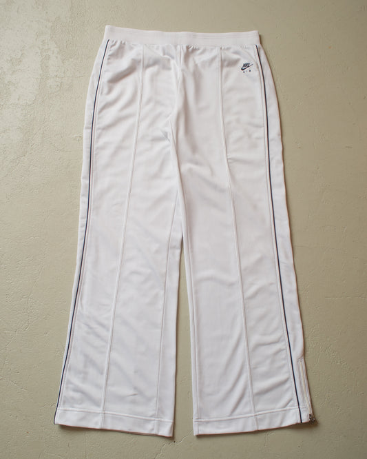 2000s Nike Air Trackpants white - XL