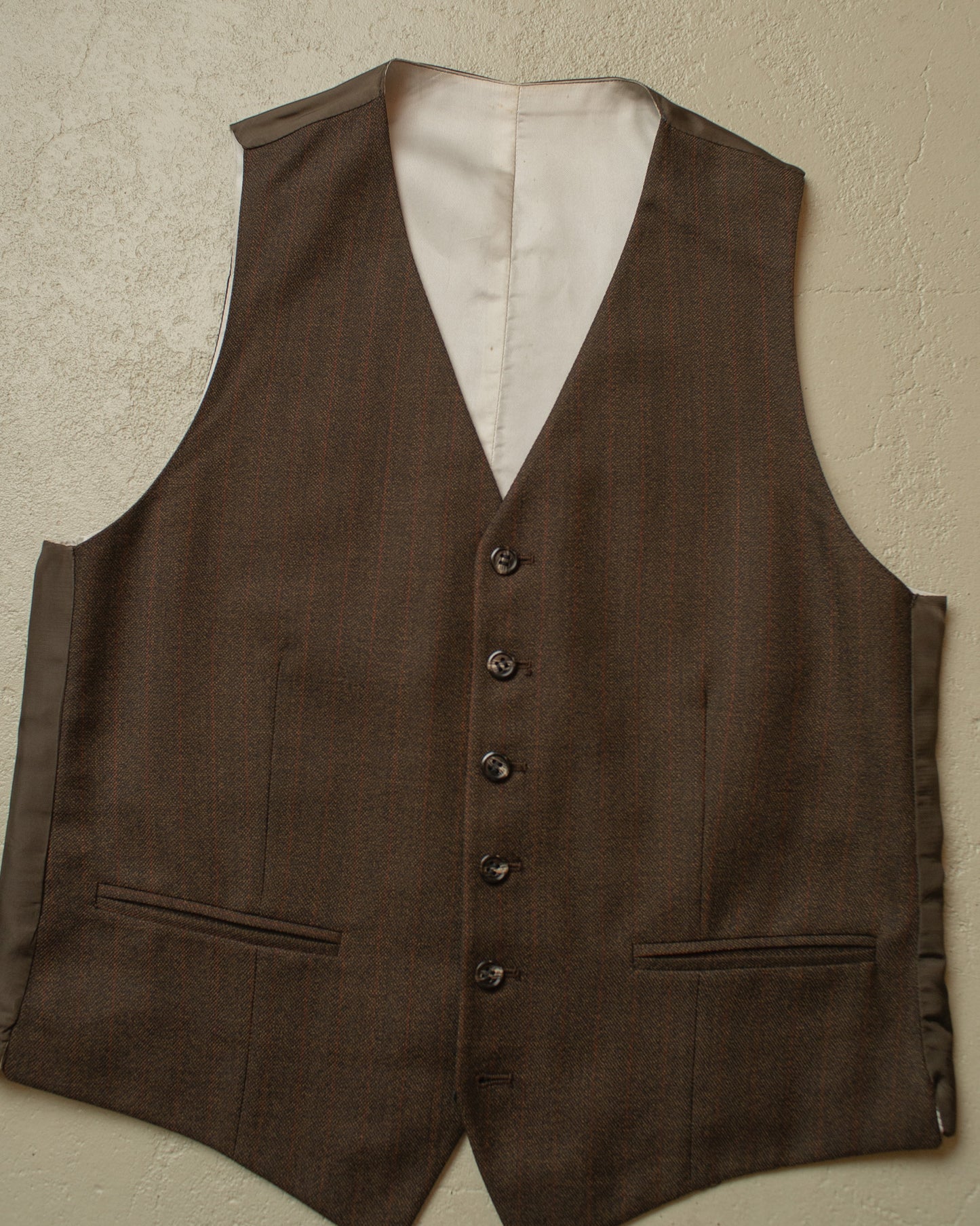 1960s CundA Three Piece Suit brown - M