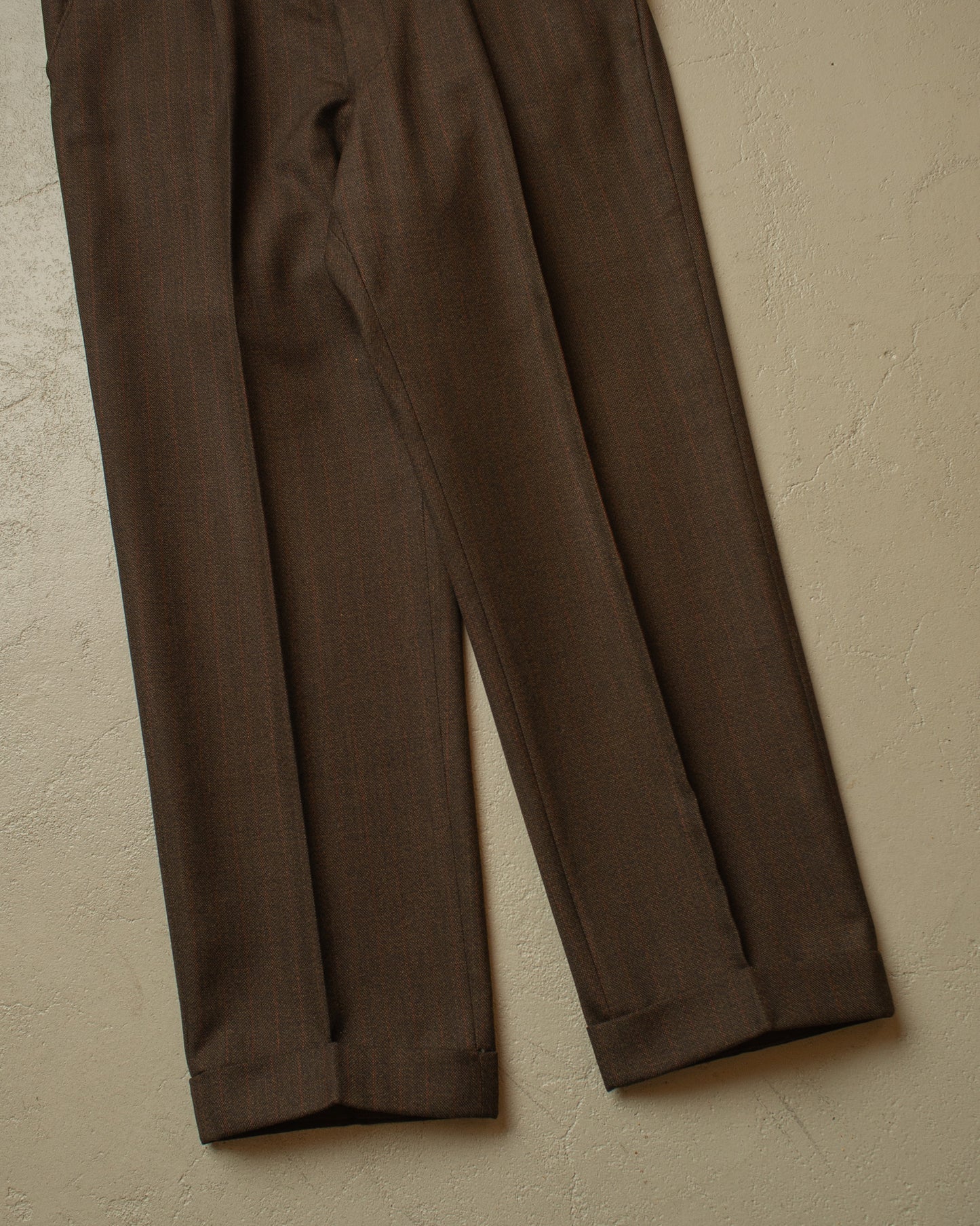 1960s CundA Three Piece Suit brown - M