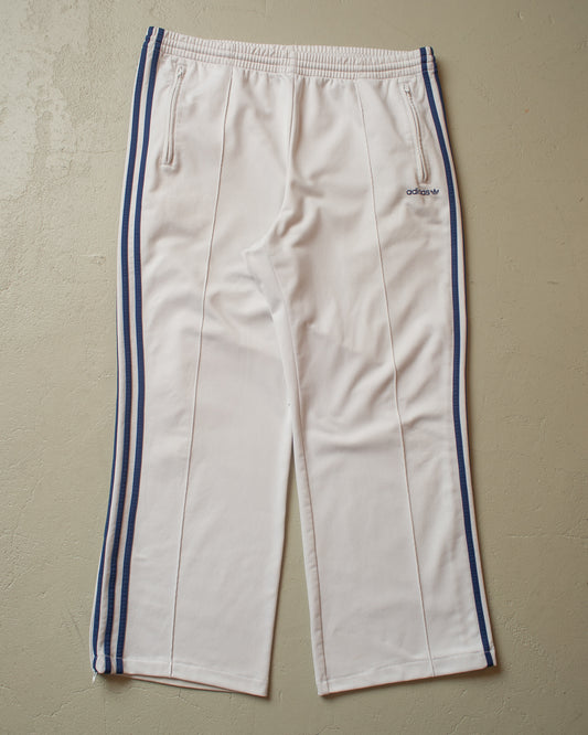 2000s Adidas Trackpants white - M/L