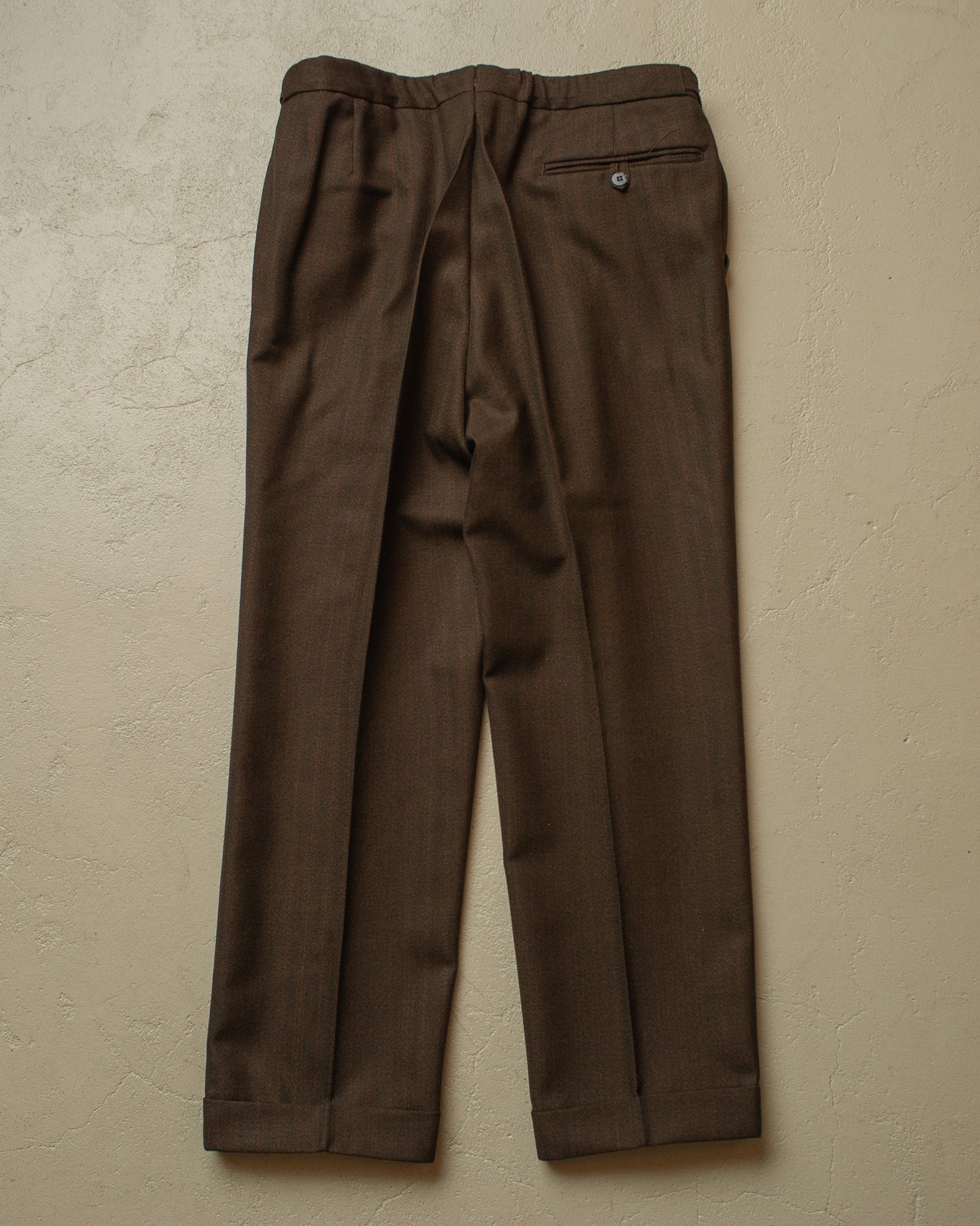 1960s CundA Three Piece Suit brown - M