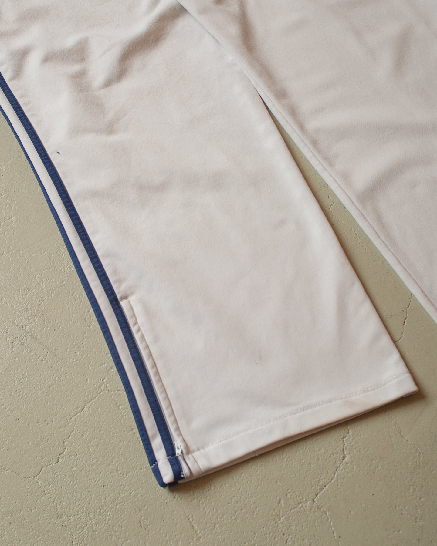 2000s Adidas Trackpants white - M/L