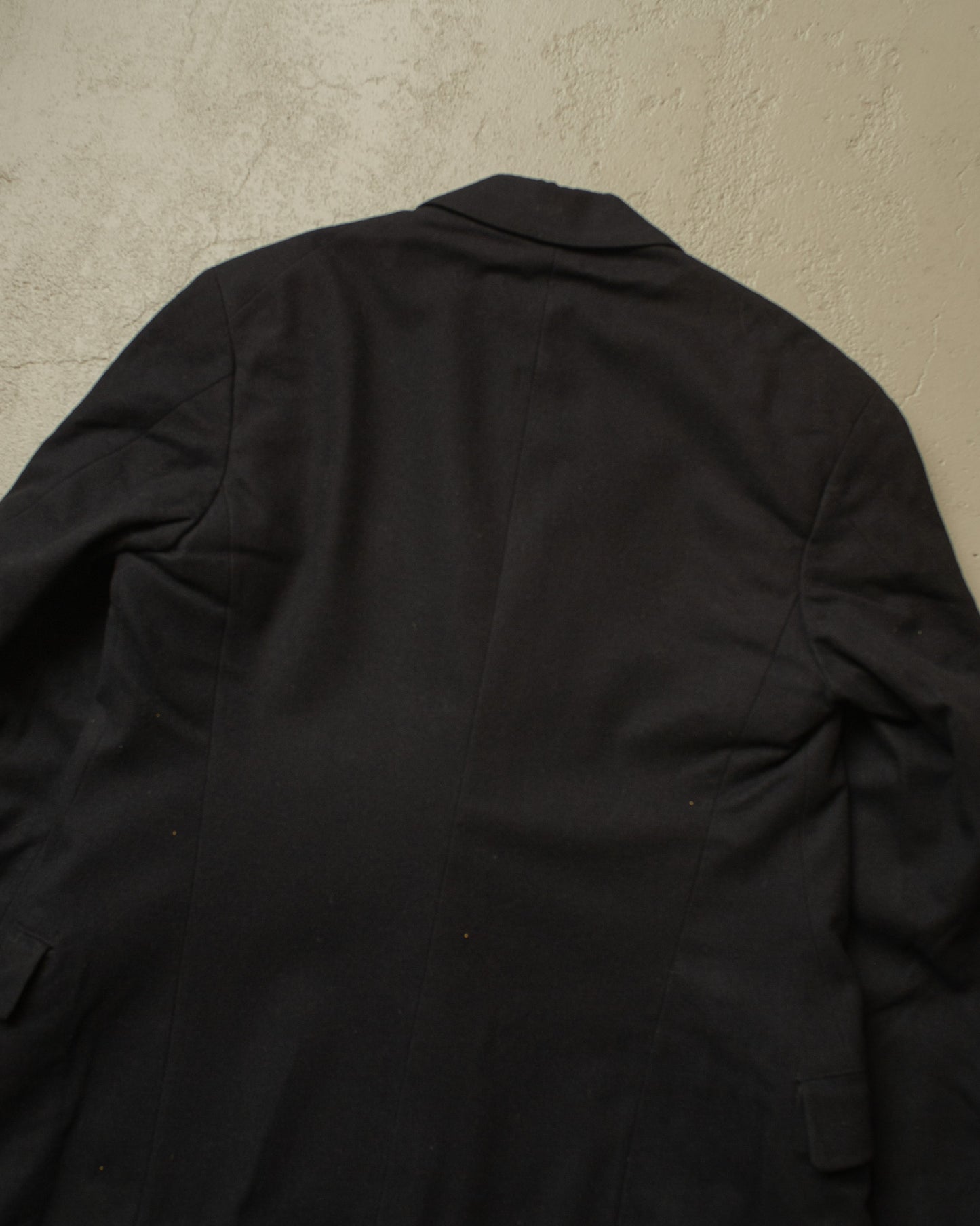 1920s/30s German Three Piece Wool Suit black - S/M