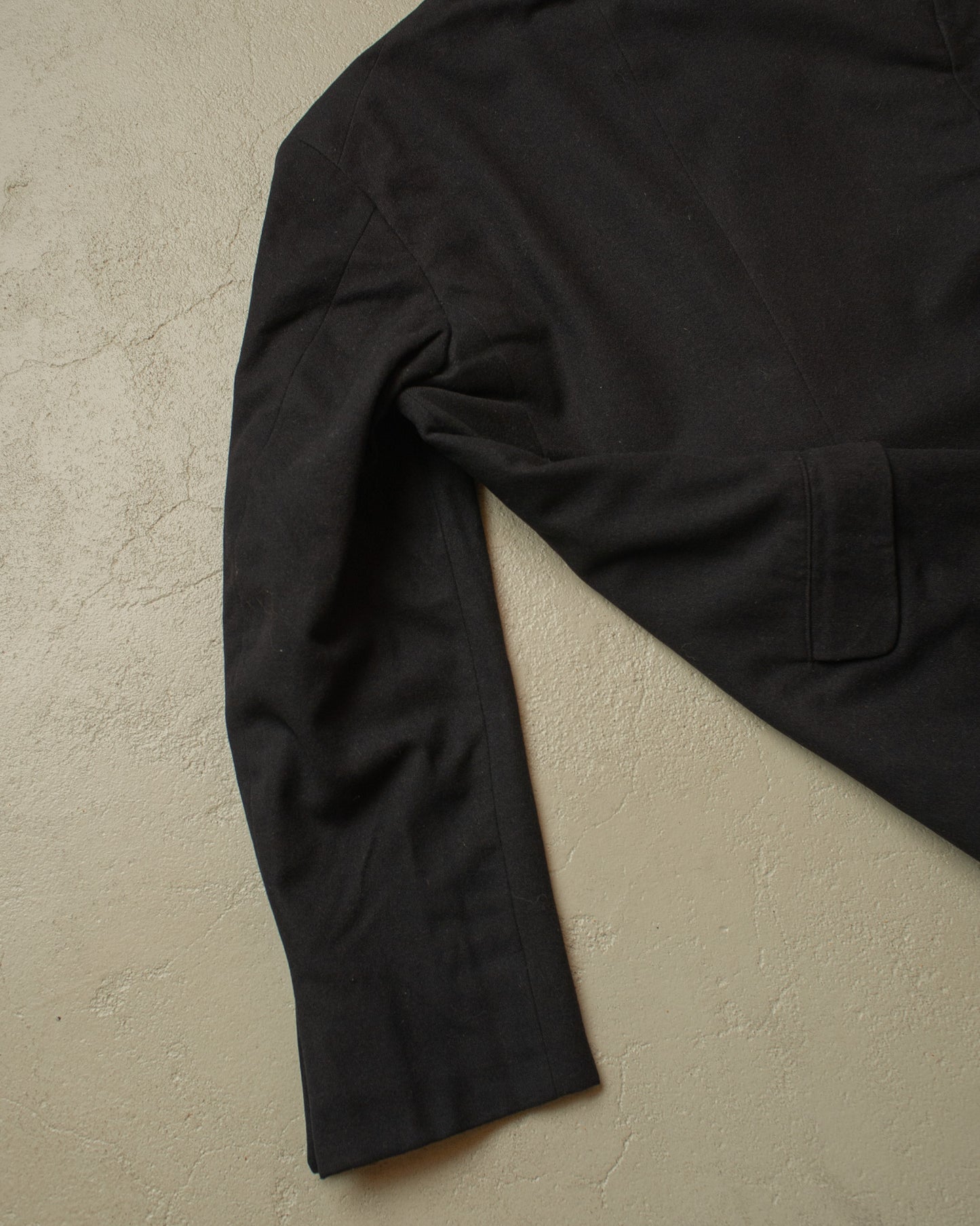 1920s/30s German Three Piece Wool Suit black - S/M