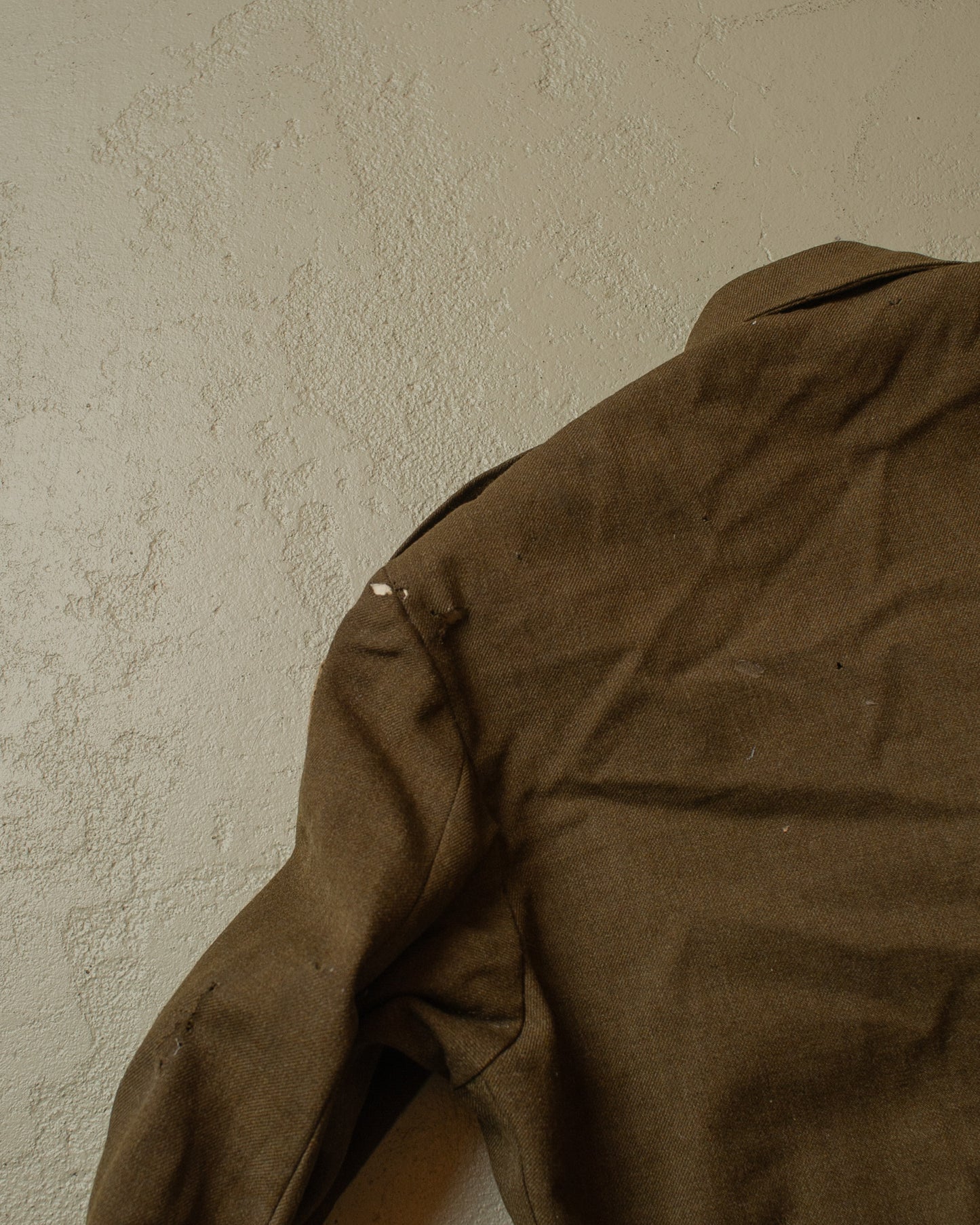 1951 distressed US Army Wool Jacket khaki - S/M