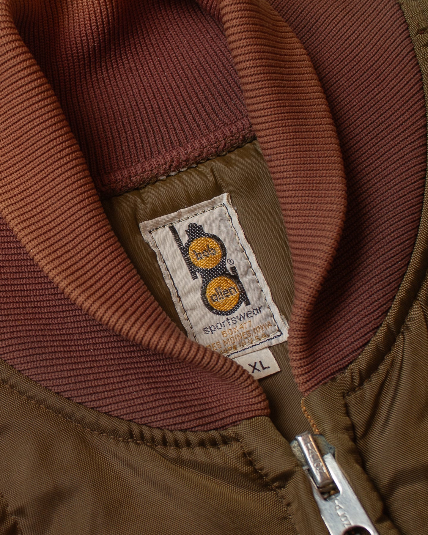 1960s Bob Allen Padded Hunting Jacket brown - XL/XXL