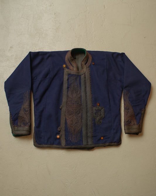 ca. 1910s-30s East European? Womens Traditional Jacket navyblue - M/L