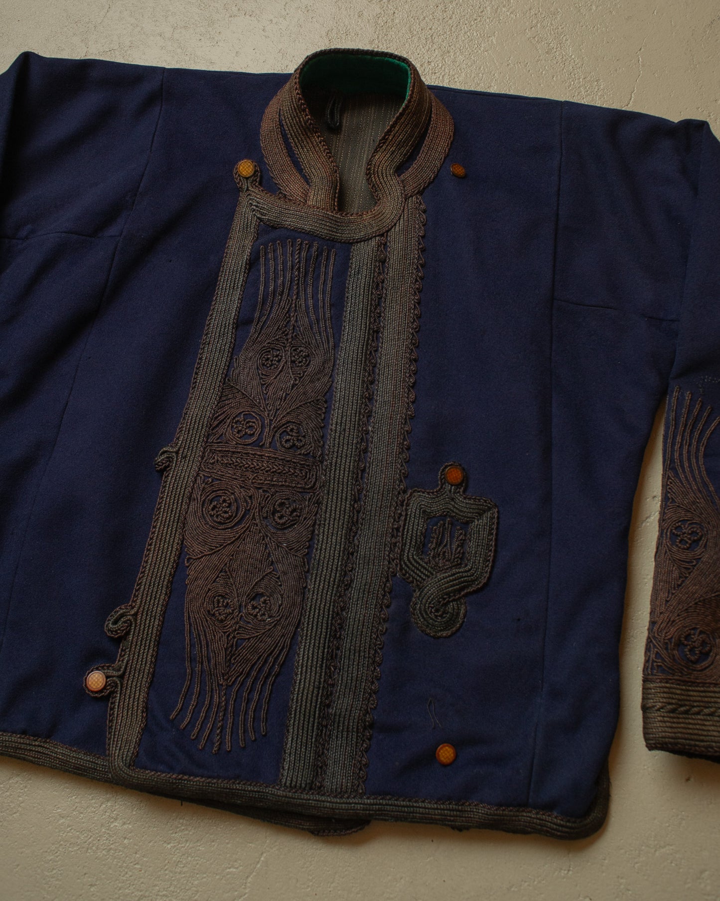 ca. 1910s-30s East European? Womens Traditional Jacket navyblue - M/L