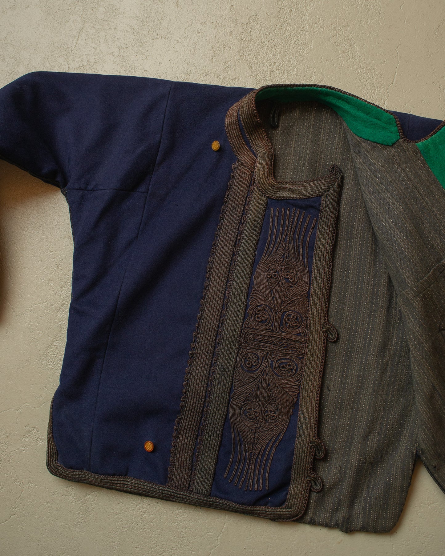 ca. 1910s-30s East European? Womens Traditional Jacket navyblue - M/L
