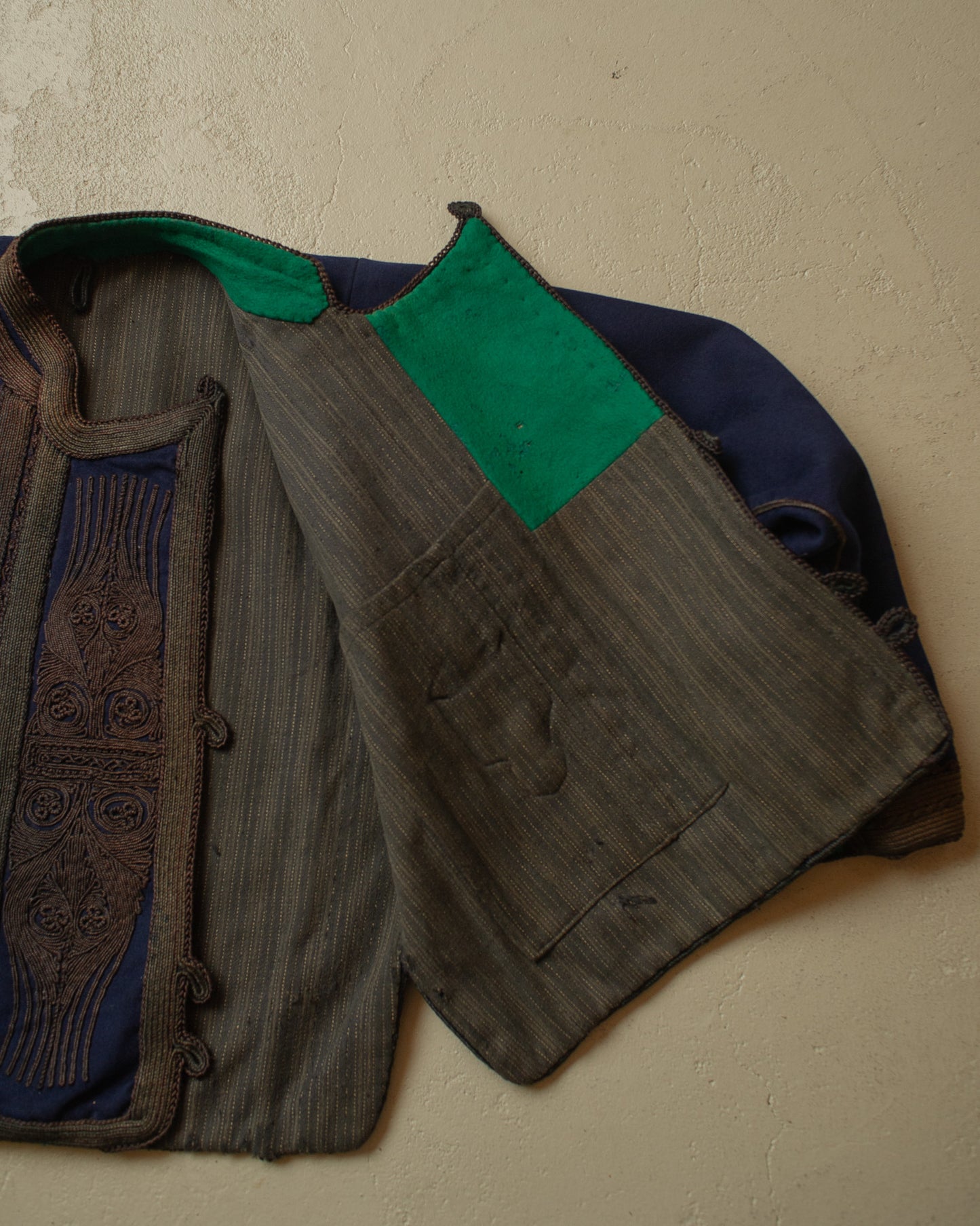 ca. 1910s-30s East European? Womens Traditional Jacket navyblue - M/L
