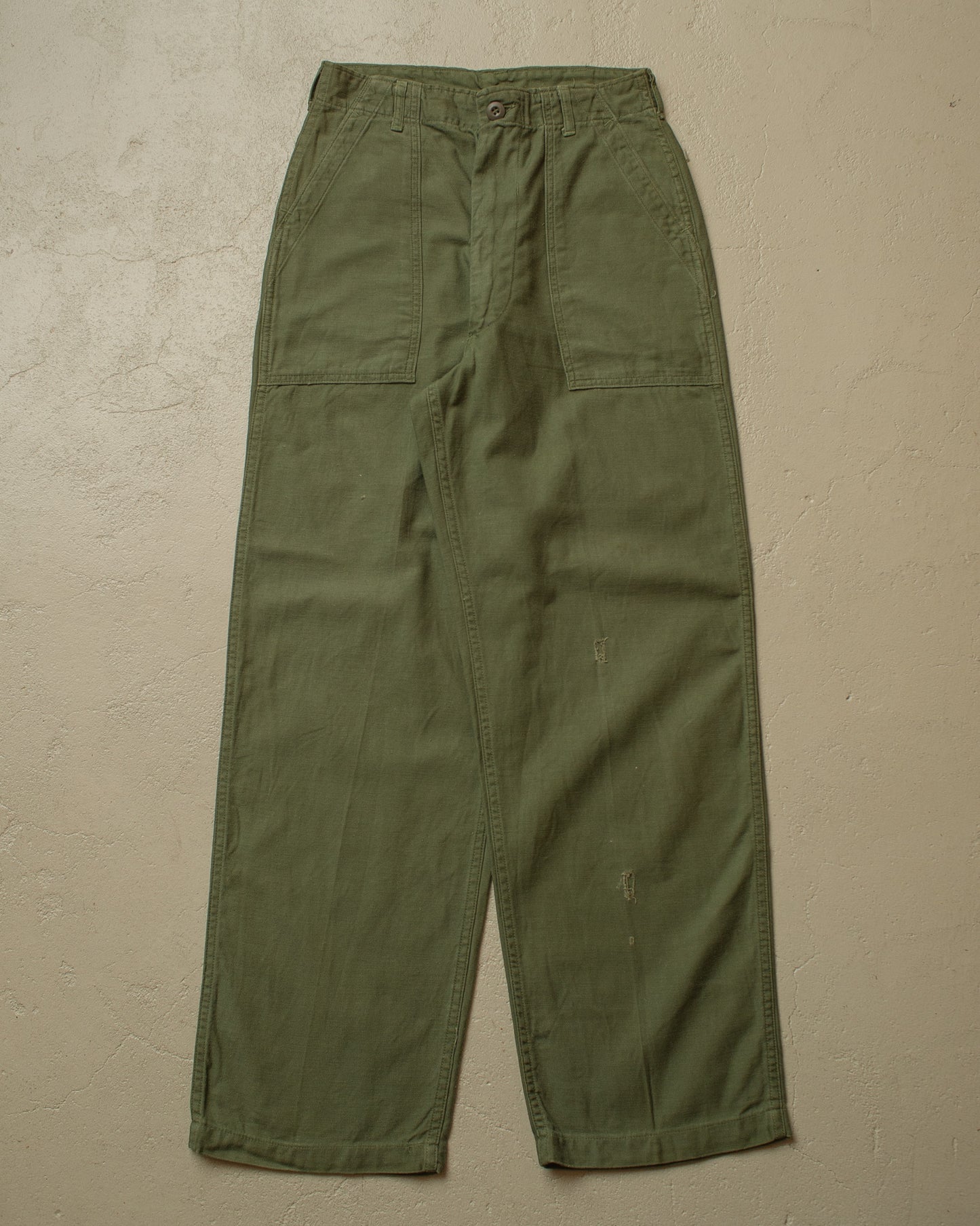 1960s/70s US Army Baker Pants green - W26 L29