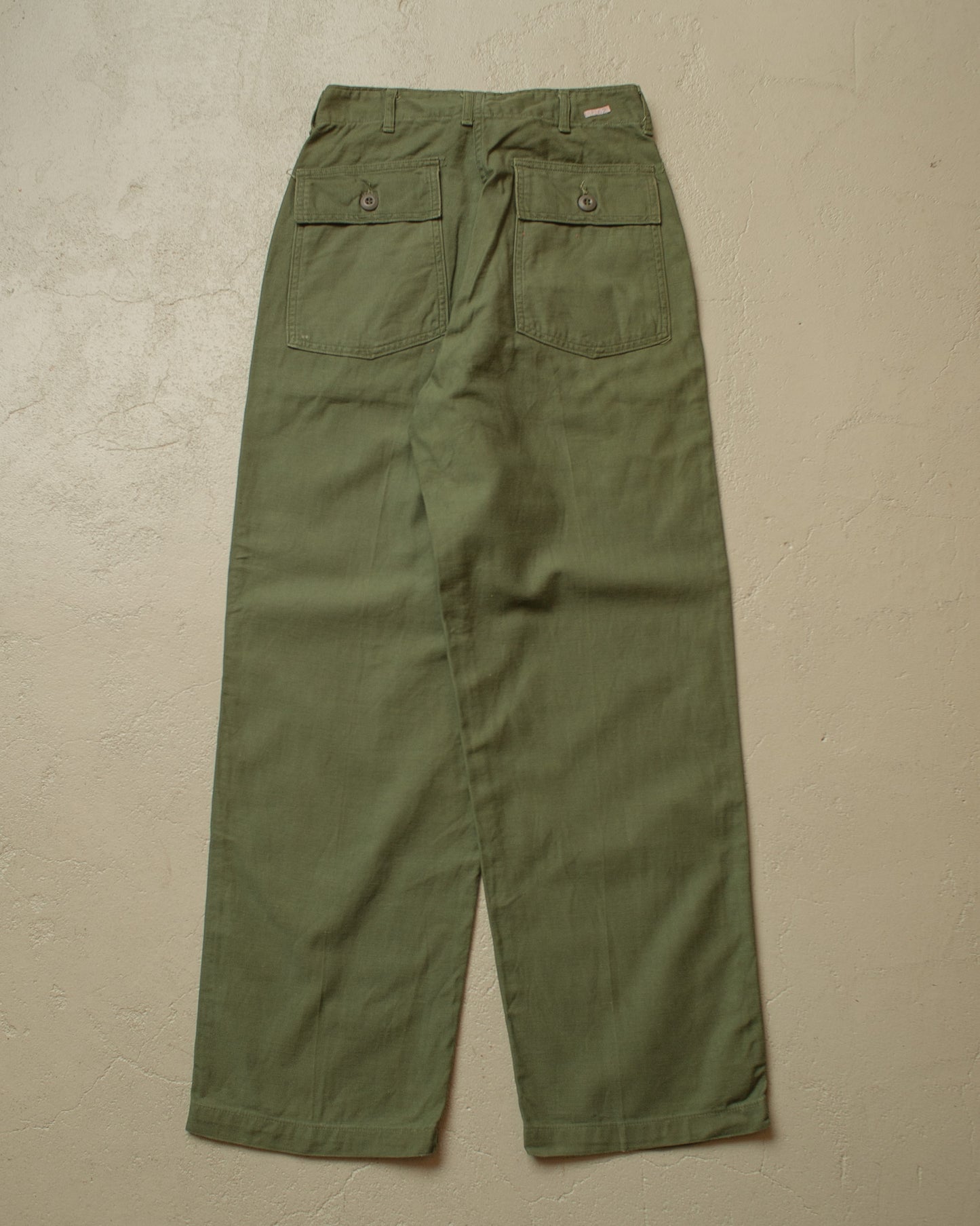 1960s/70s US Army Baker Pants green - W26 L29