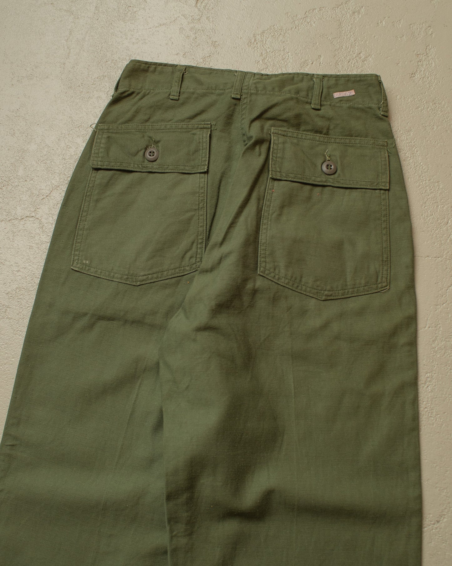 1960s/70s US Army Baker Pants green - W26 L29