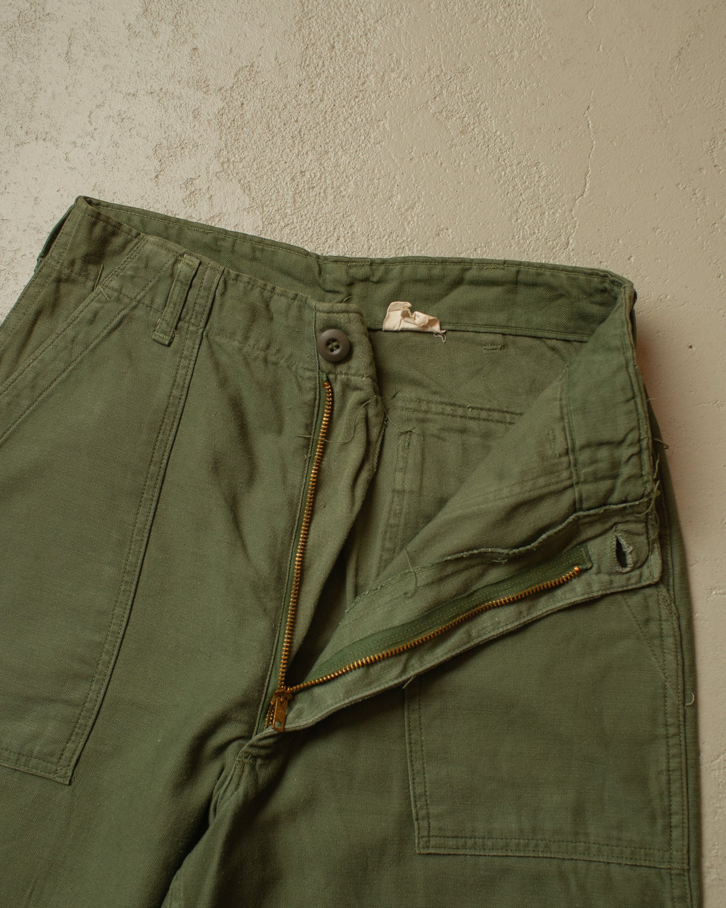 1960s/70s US Army Baker Pants green - W26 L29