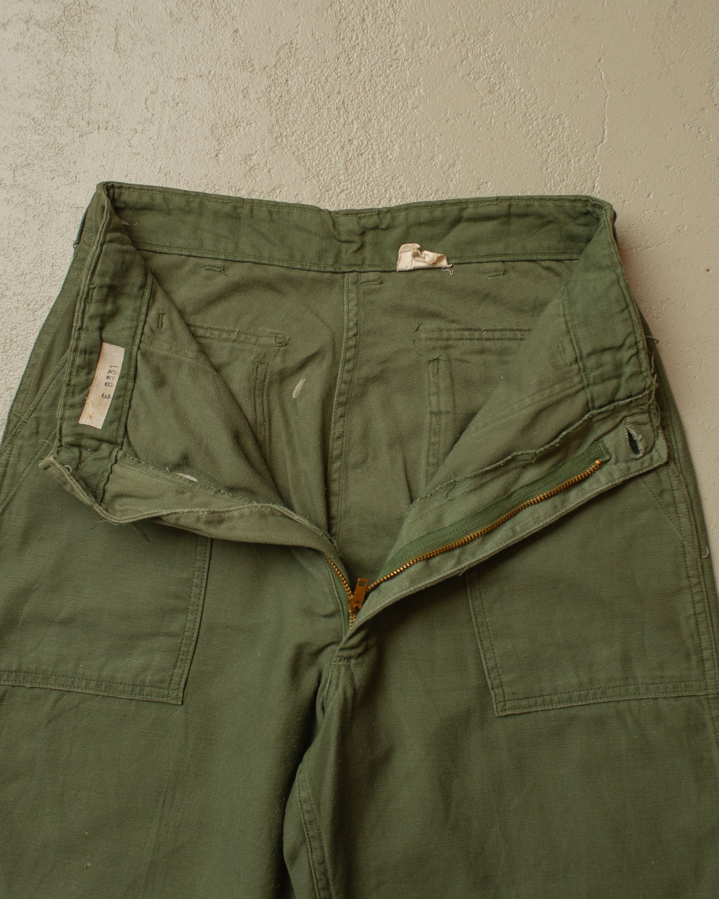 1960s/70s US Army Baker Pants green - W26 L29