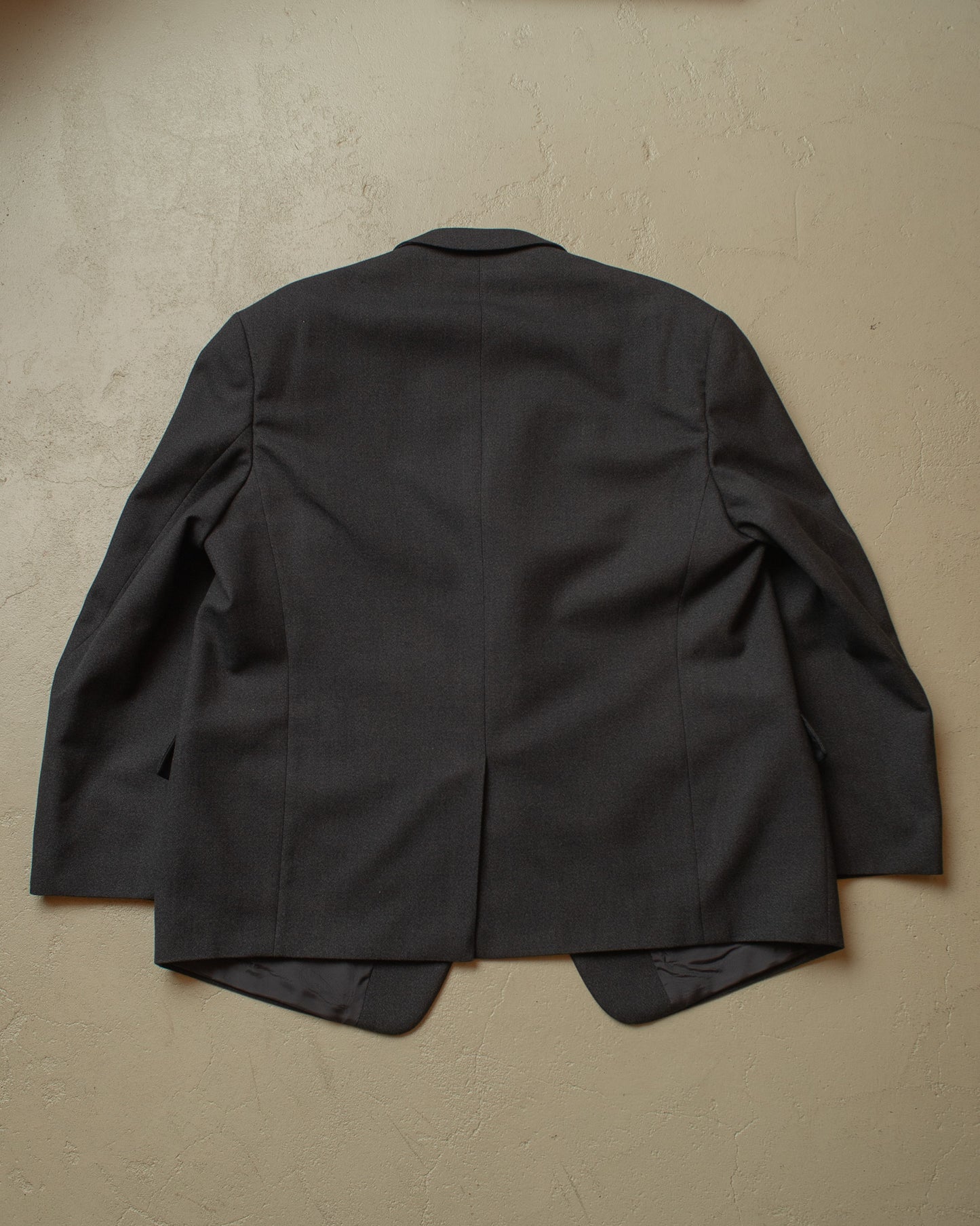 1960s C&A "Formtreu" Two Piece Wool Suit grey - XL/XXL