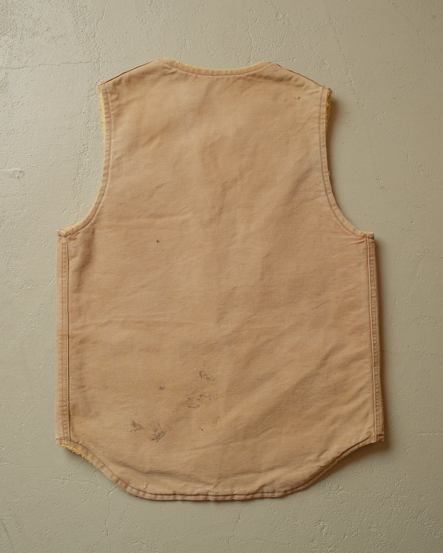 1988 Carhartt sherpa lined Vest beige - M/L