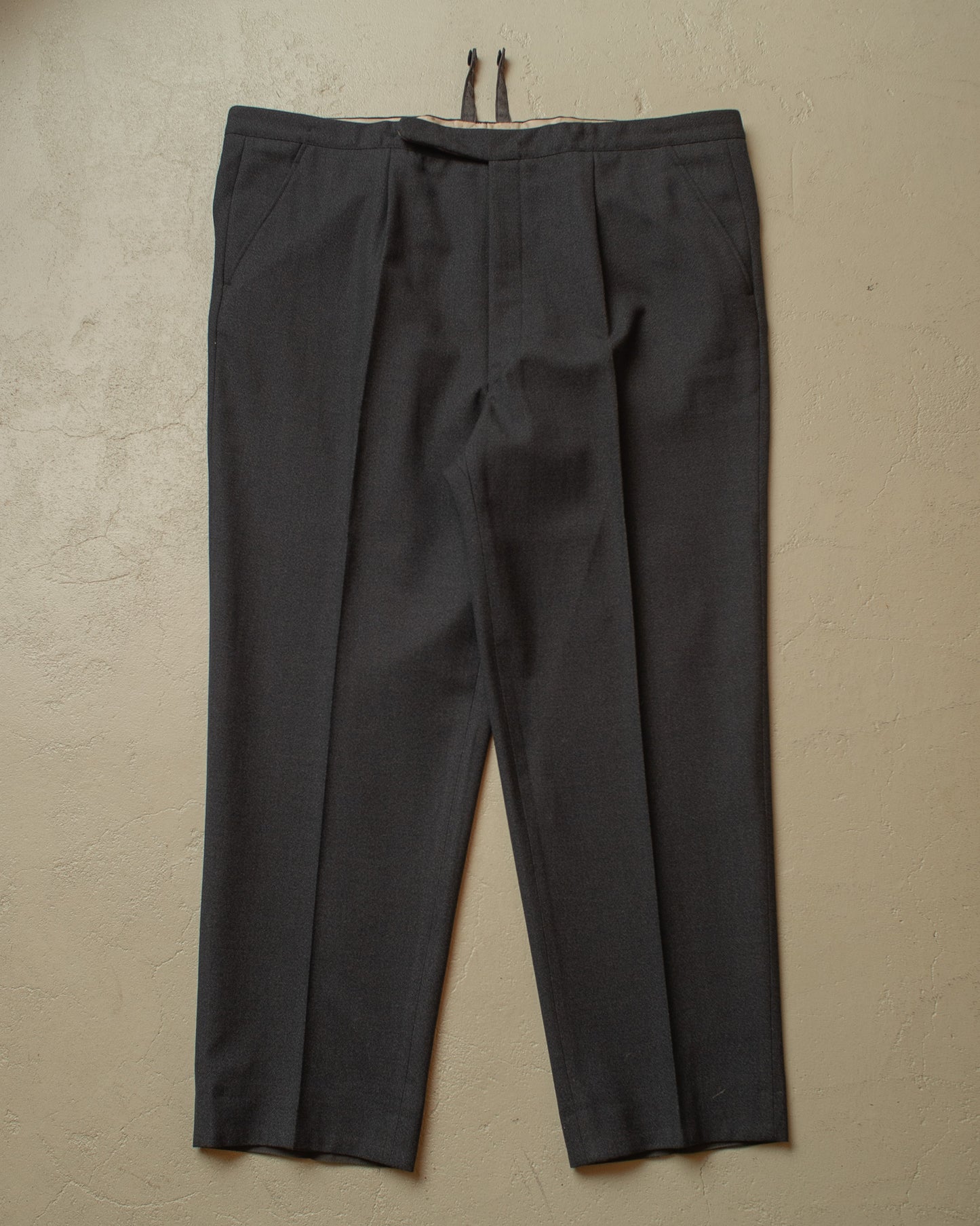 1960s C&A "Formtreu" Two Piece Wool Suit grey - XL/XXL