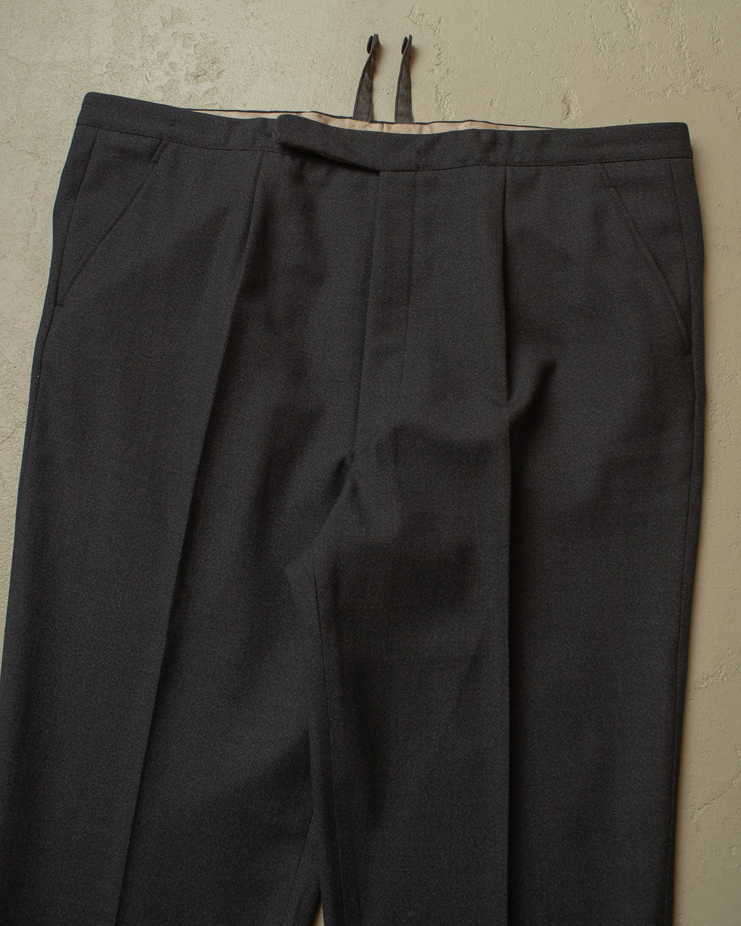 1960s C&A "Formtreu" Two Piece Wool Suit grey - XL/XXL