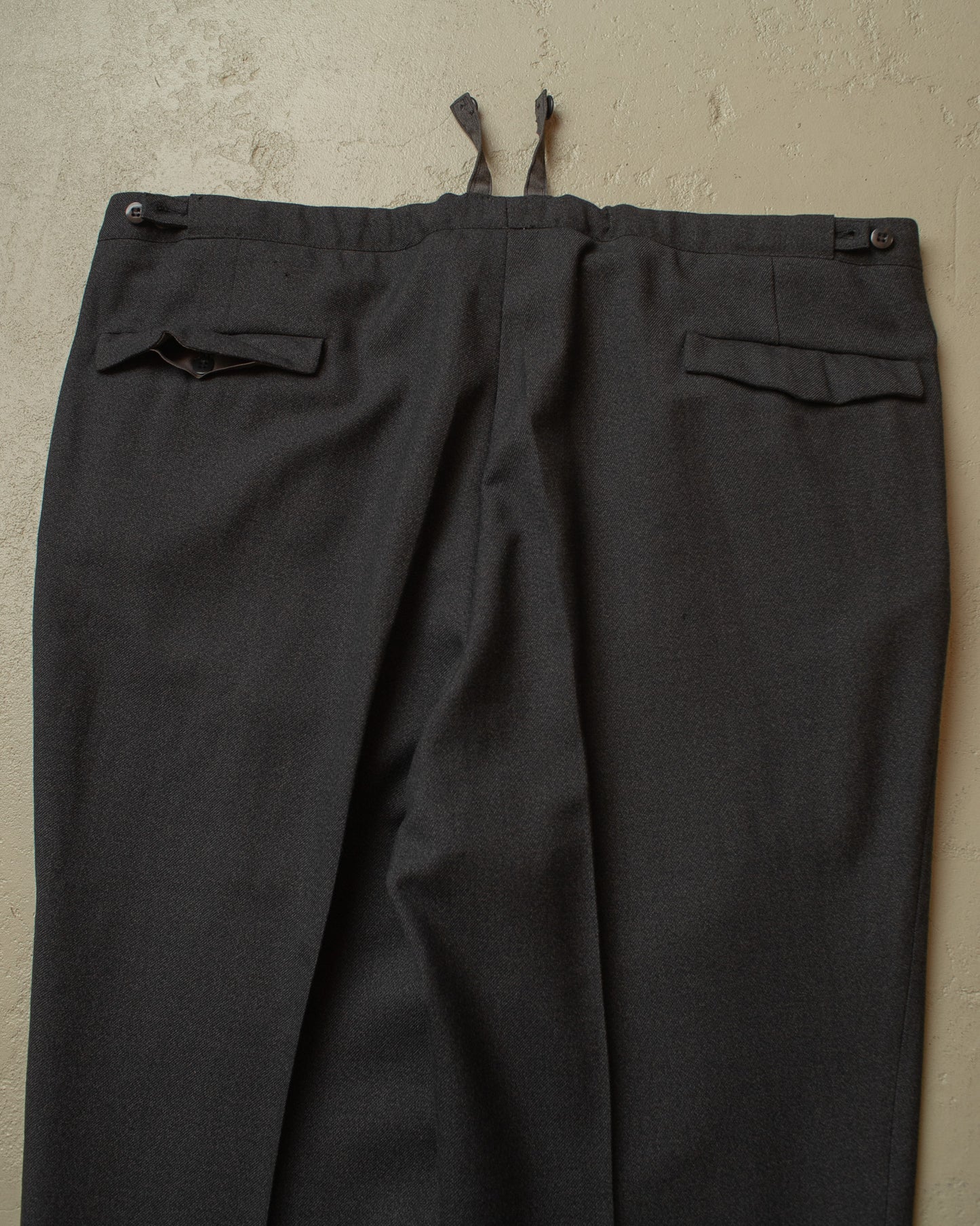 1960s C&A "Formtreu" Two Piece Wool Suit grey - XL/XXL