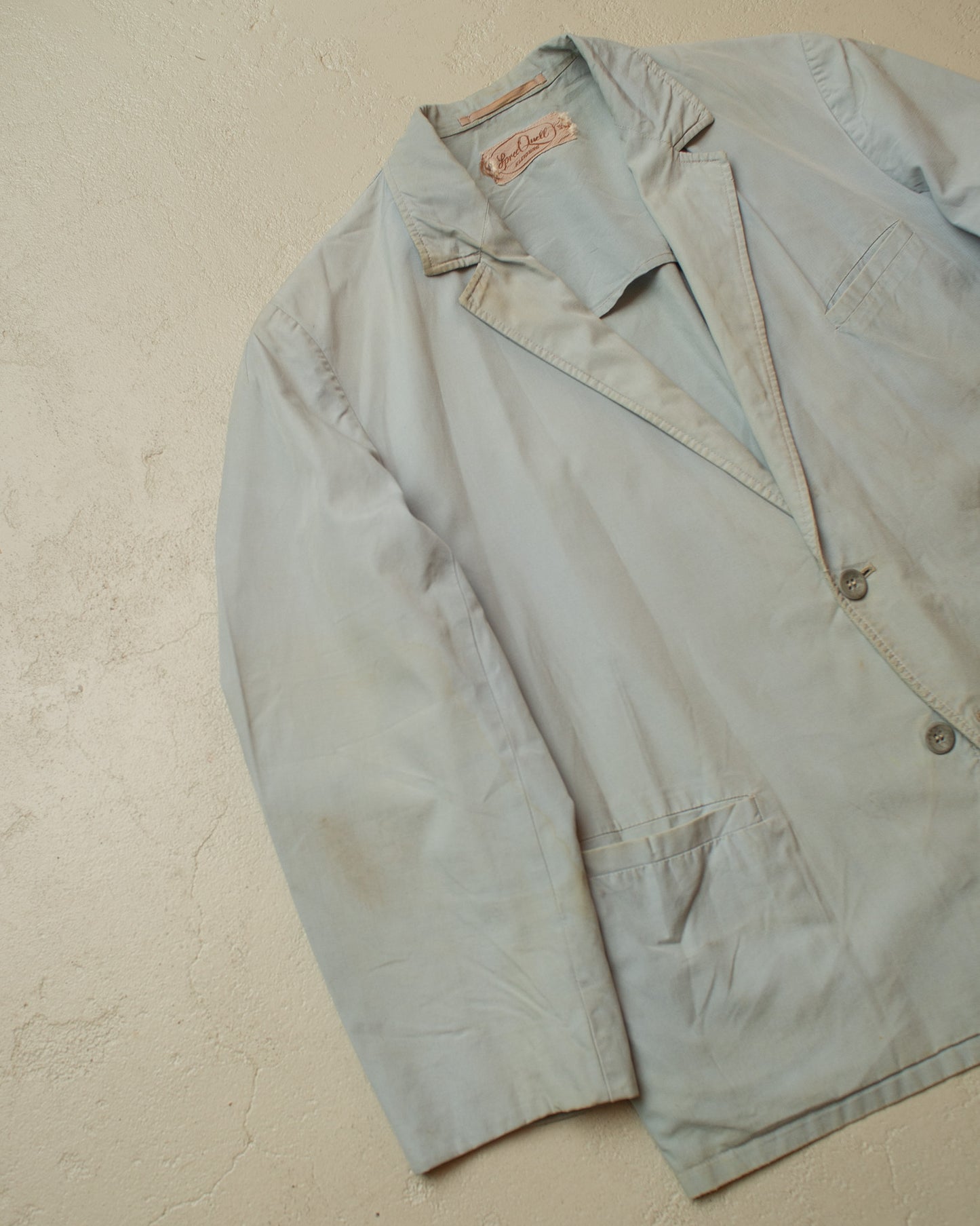 1950s German SpreeQuell light Jacket blue - L/XL