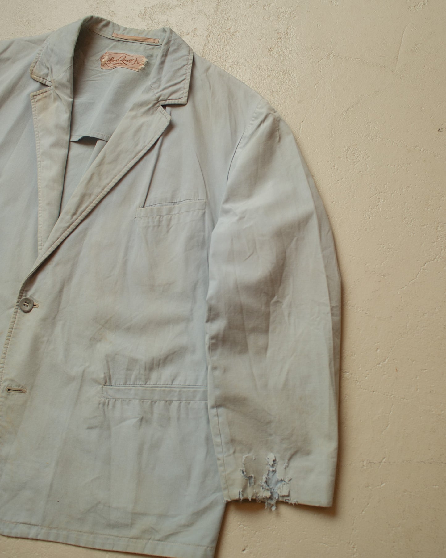 1950s German SpreeQuell light Jacket blue - L/XL