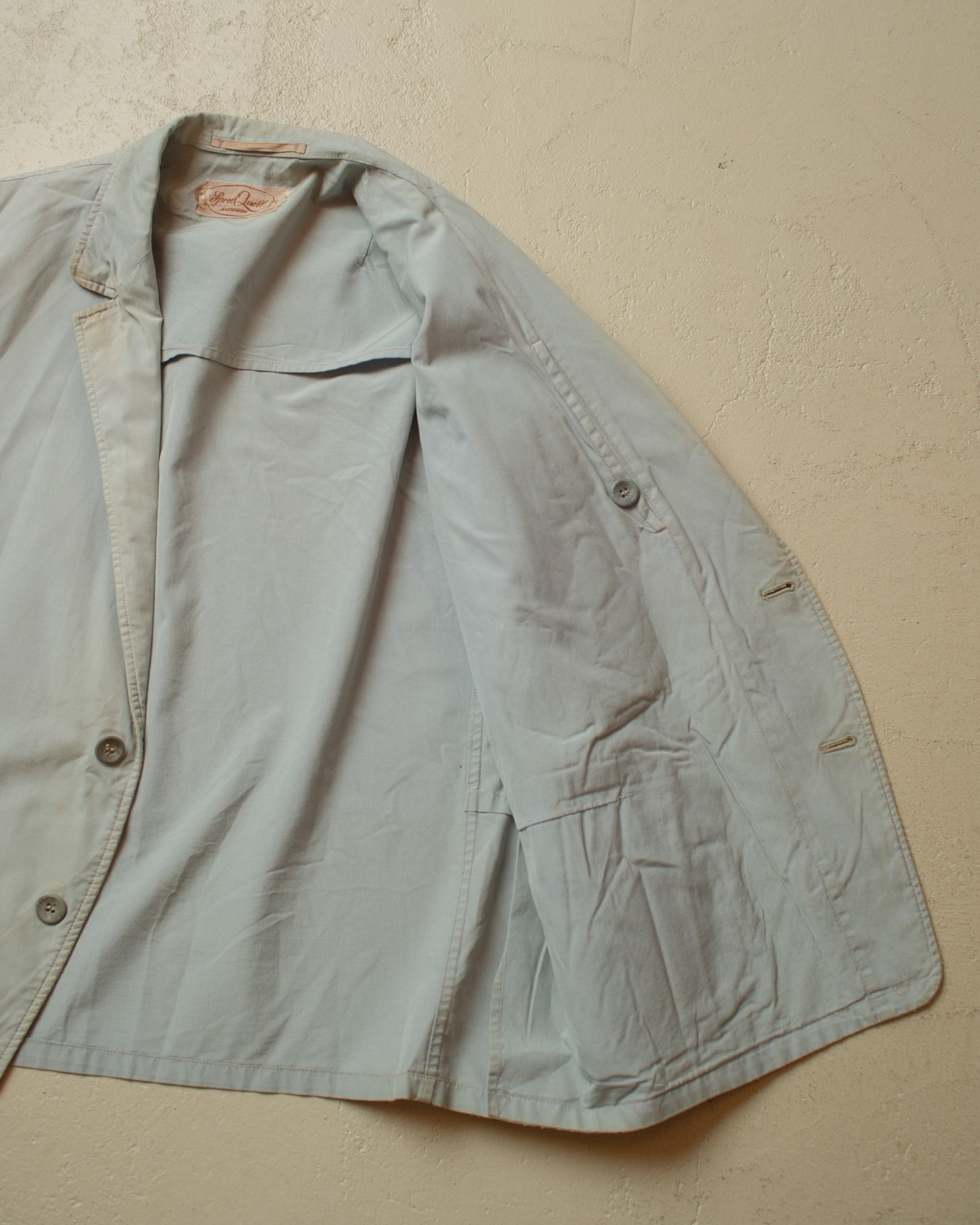 1950s German SpreeQuell light Jacket blue - L/XL