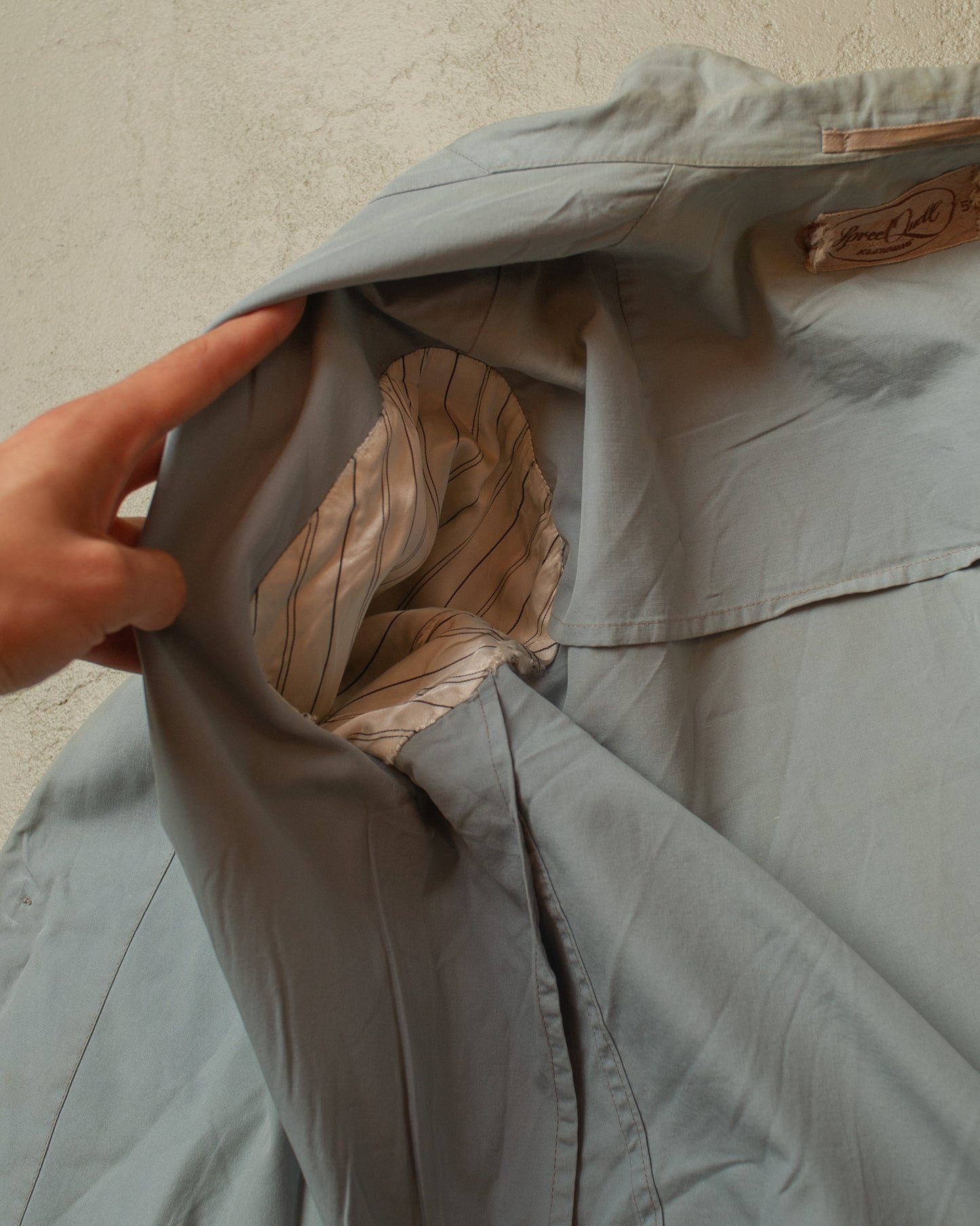 1950s German SpreeQuell light Jacket blue - L/XL