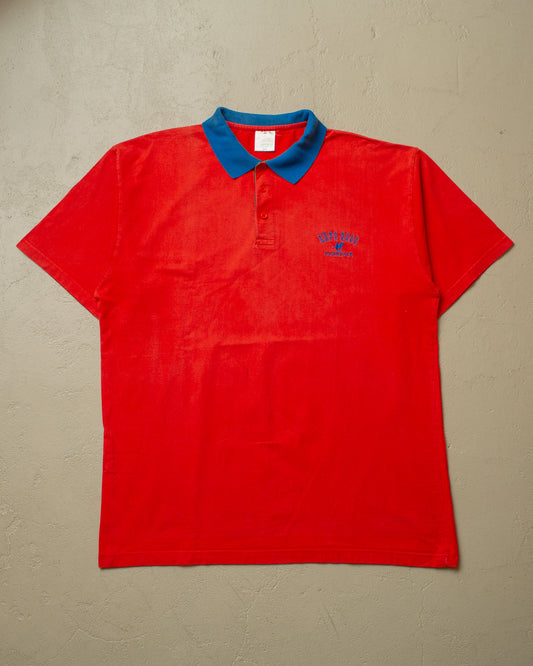 2000 Expo Hannover Two Tone Polo red - XXL