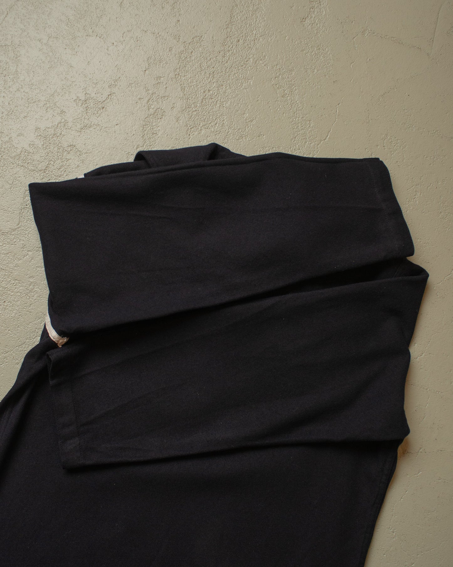 1940s WW2 US Navy Wool Pullover black - S