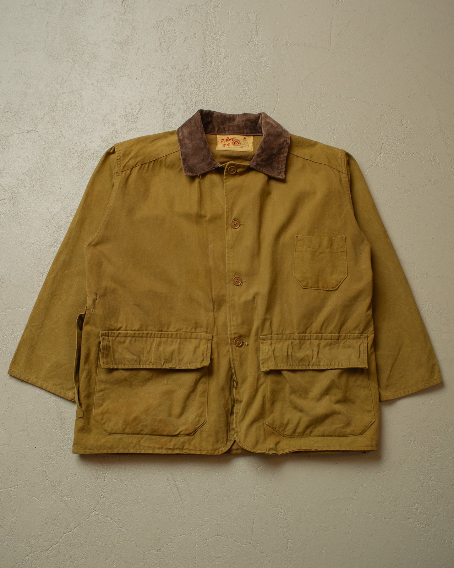 1970s Bullseye Bill Hunting Jacket beige - L/XL