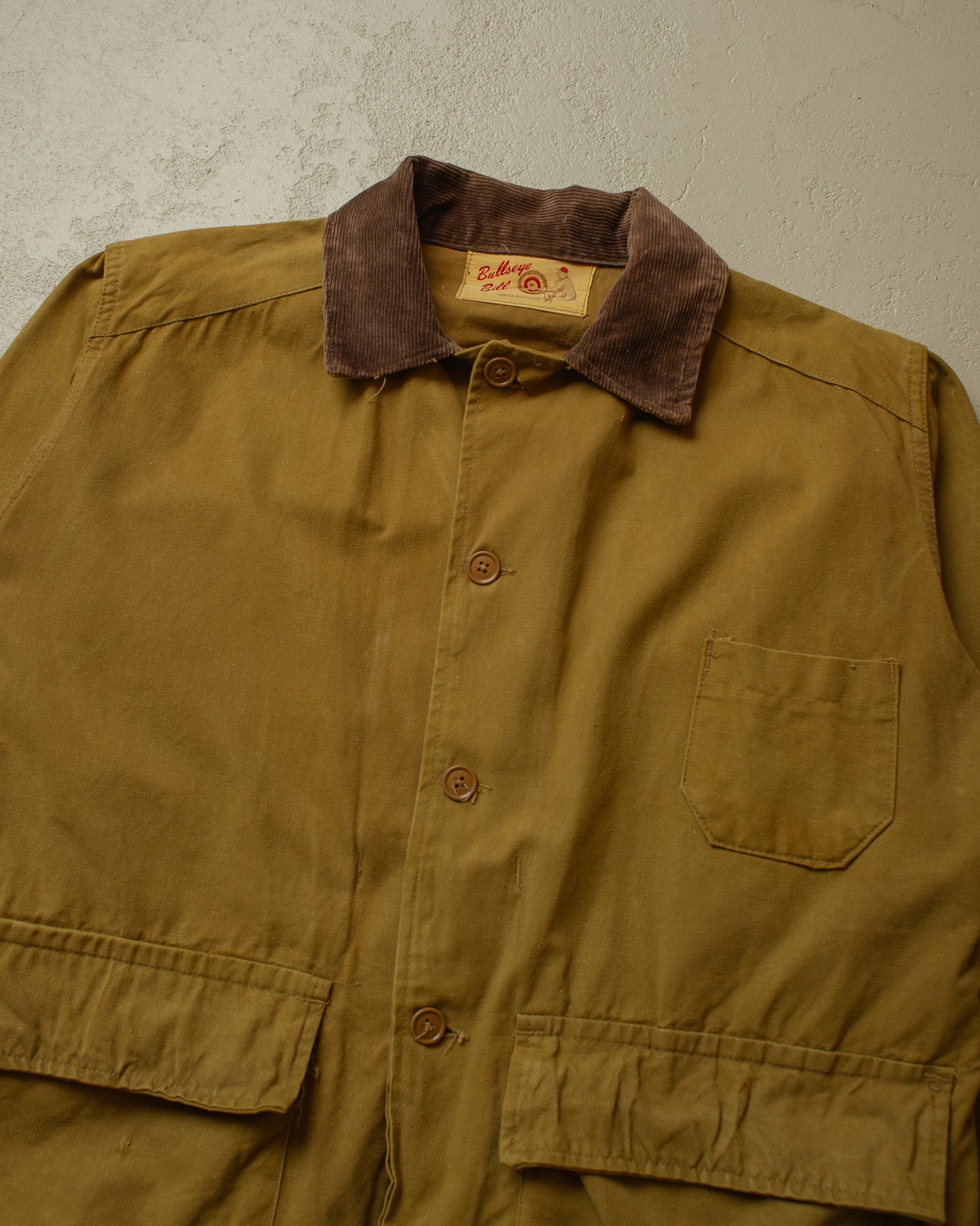 1970s Bullseye Bill Hunting Jacket beige - L/XL