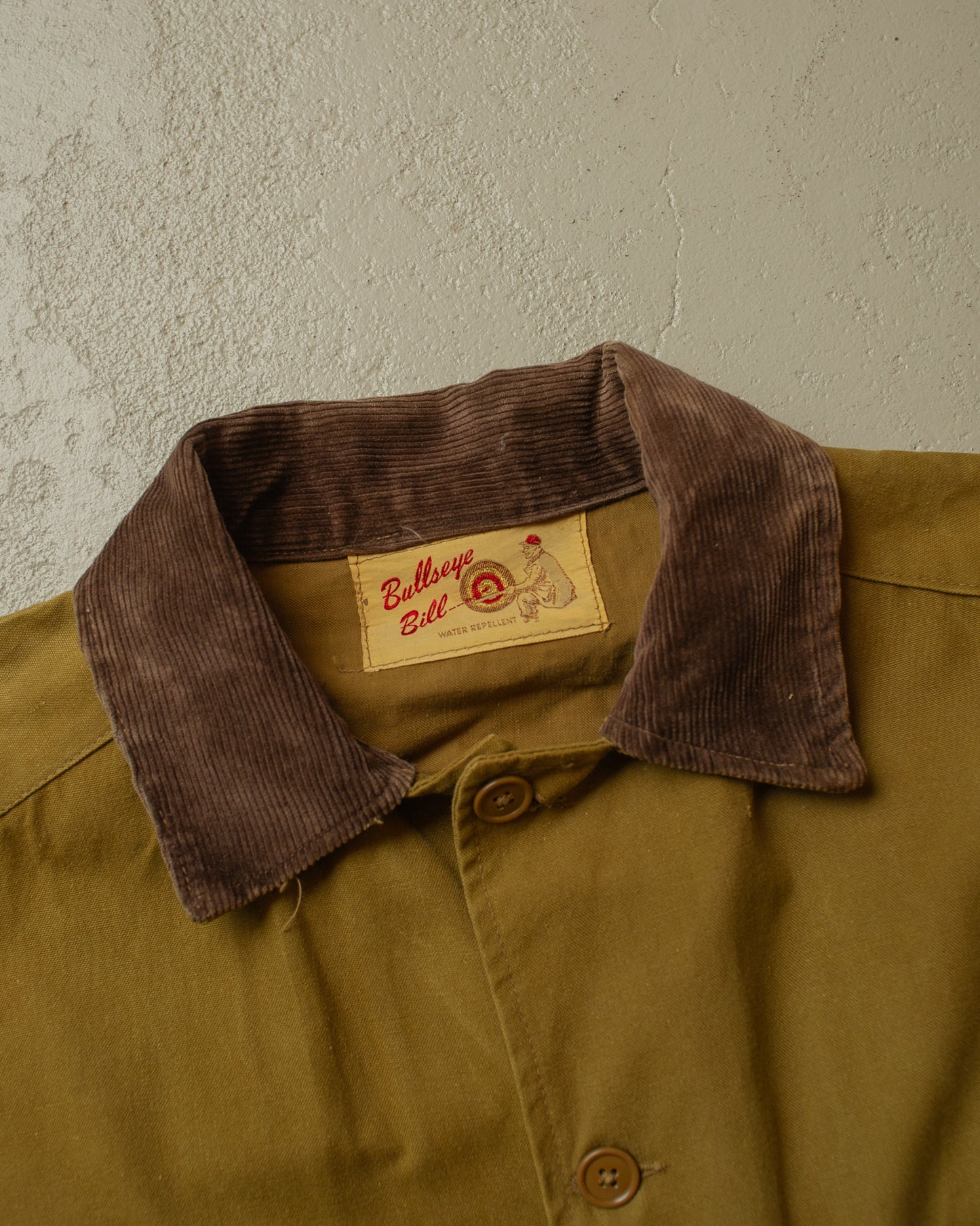 1970s Bullseye Bill Hunting Jacket beige - L/XL