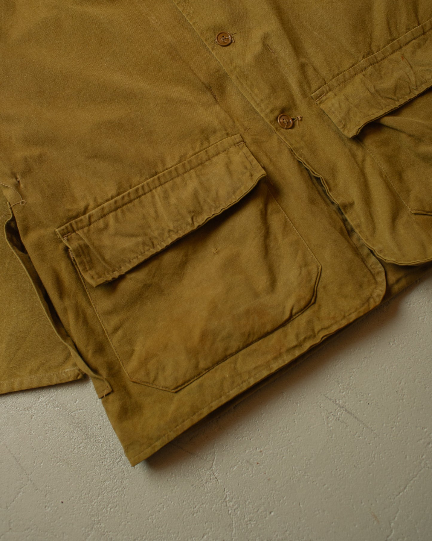 1970s Bullseye Bill Hunting Jacket beige - L/XL