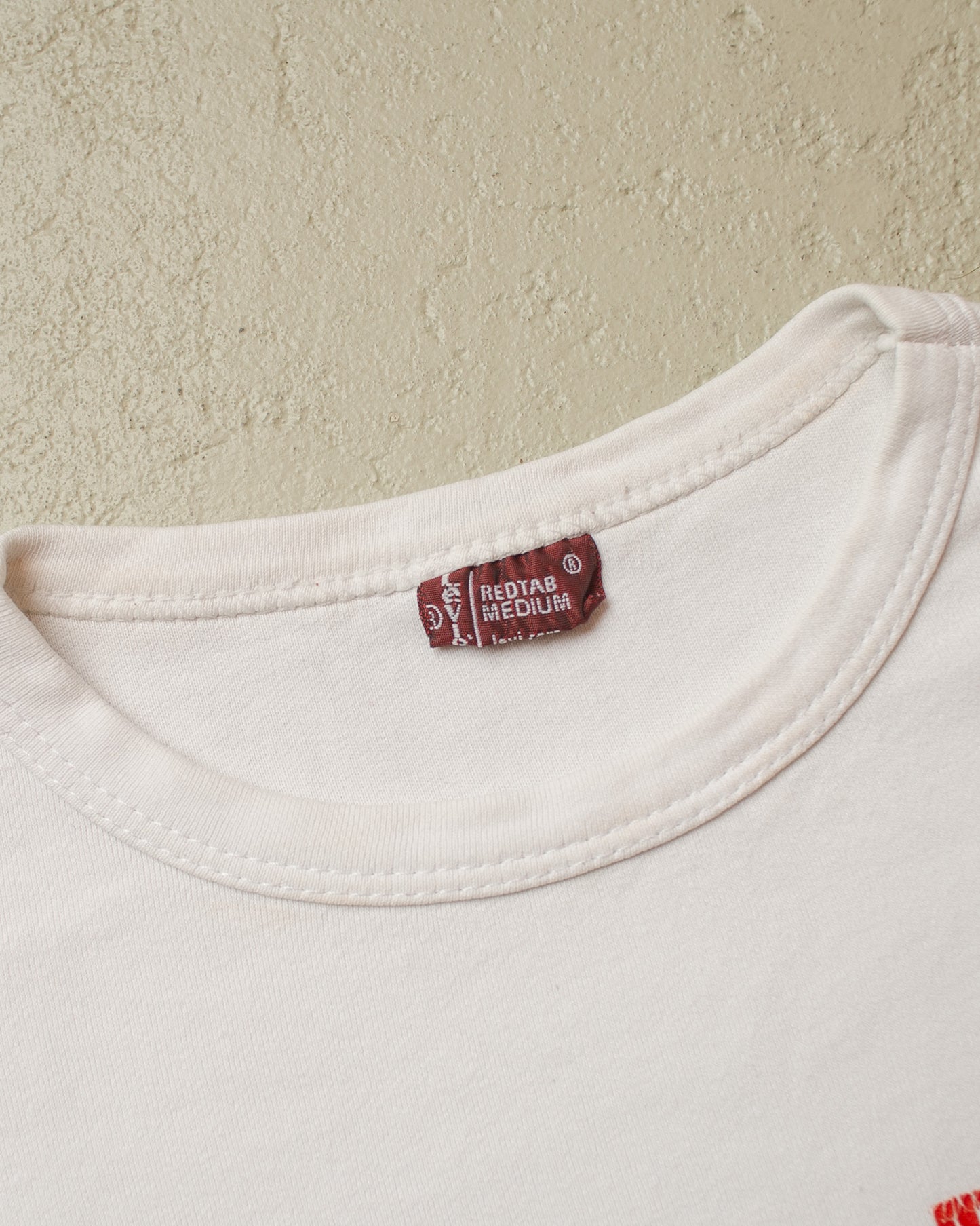 2000s Levi´s 501 Bootleg? T-shirt white - S/M