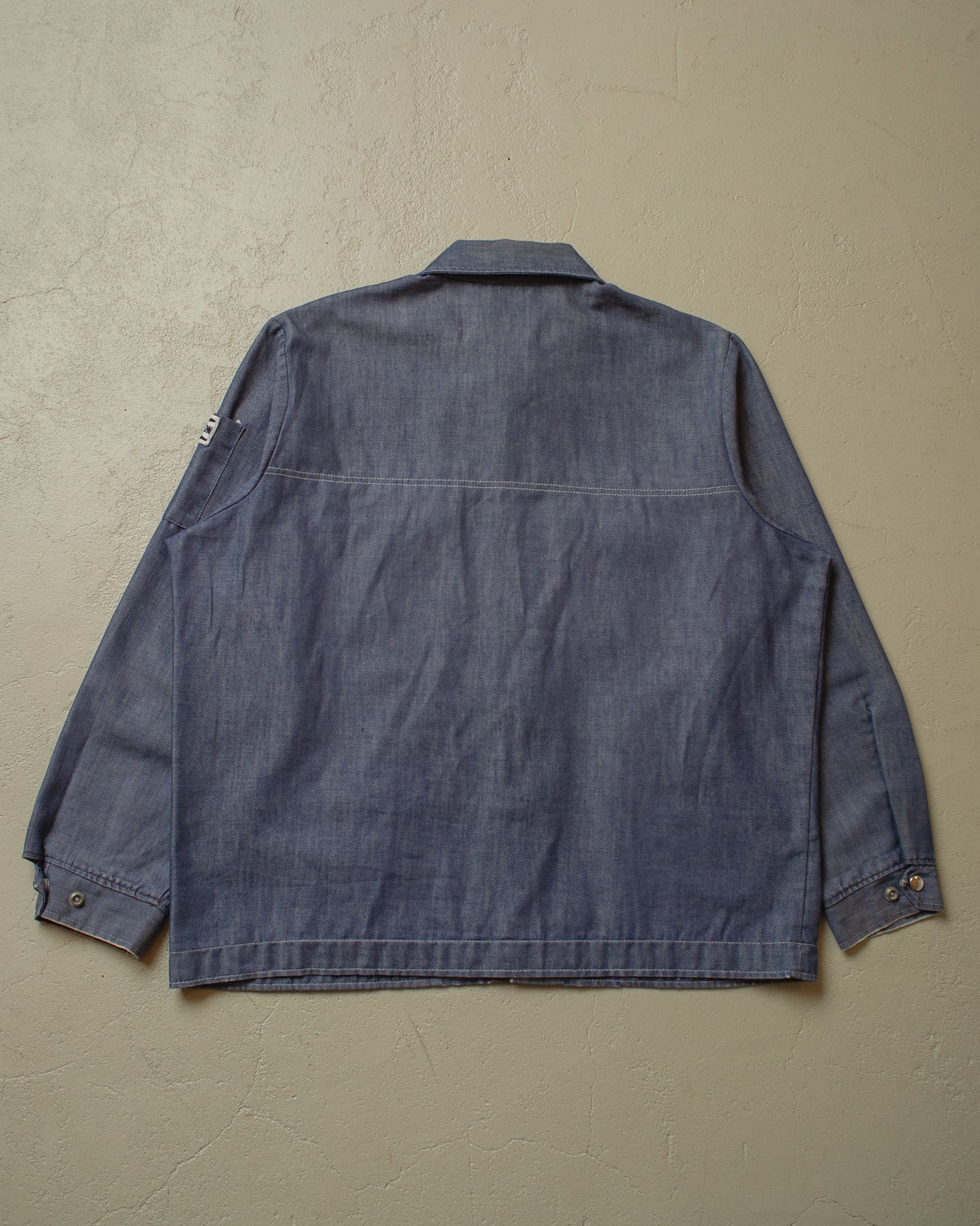 1970s Champion Mechanic Denim Jacket blue - XL/XXL