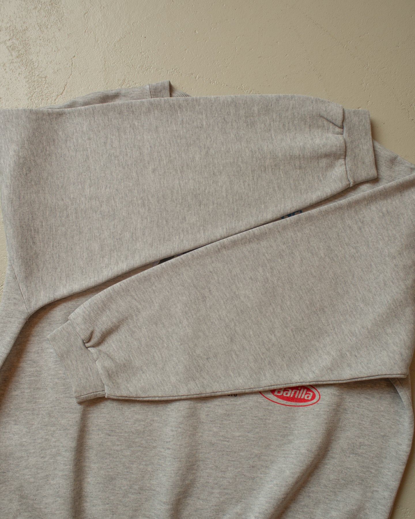 1990s Asics Rom Marathon Sweatshirt grey - L/XL