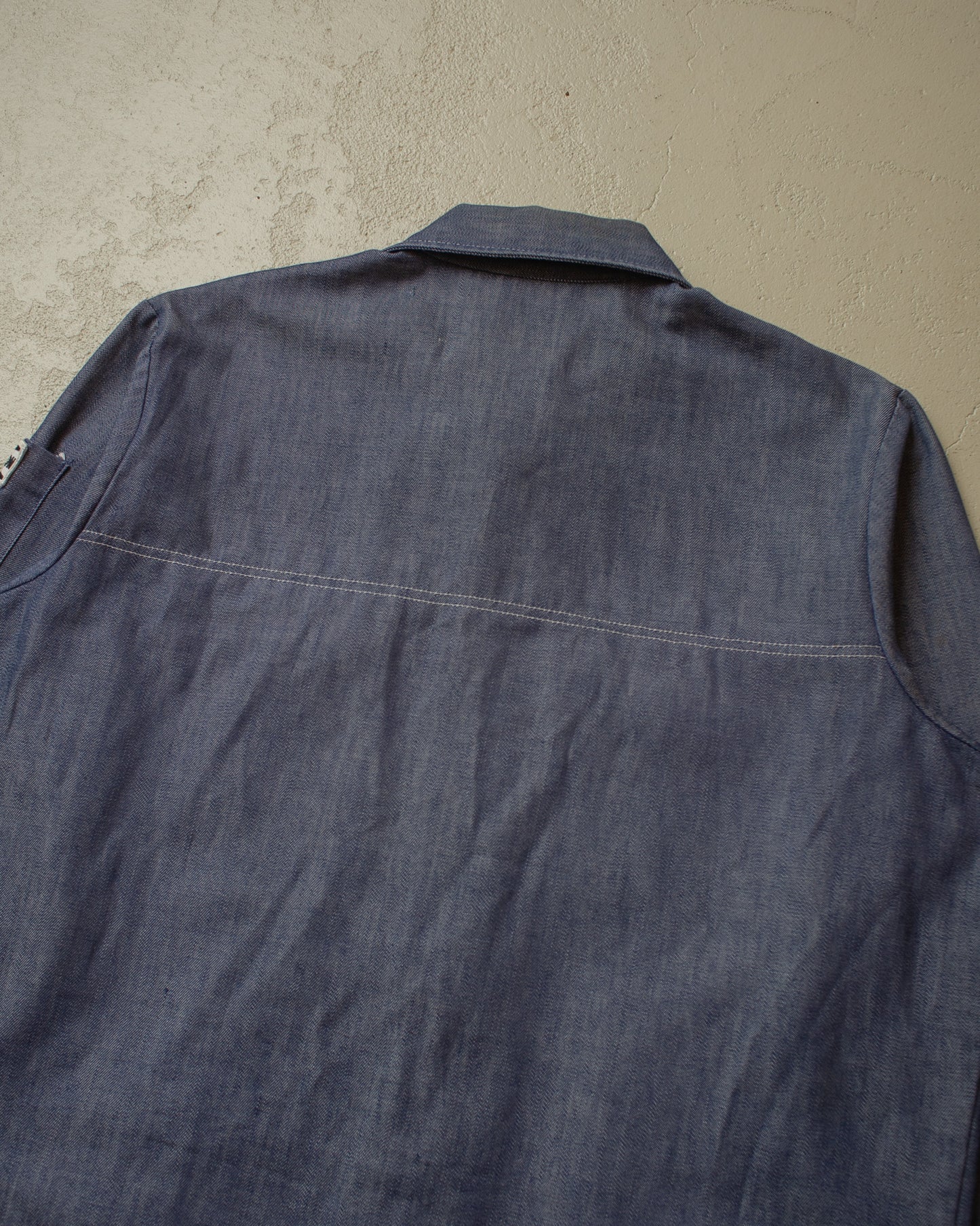 1970s Champion Mechanic Denim Jacket blue - XL/XXL