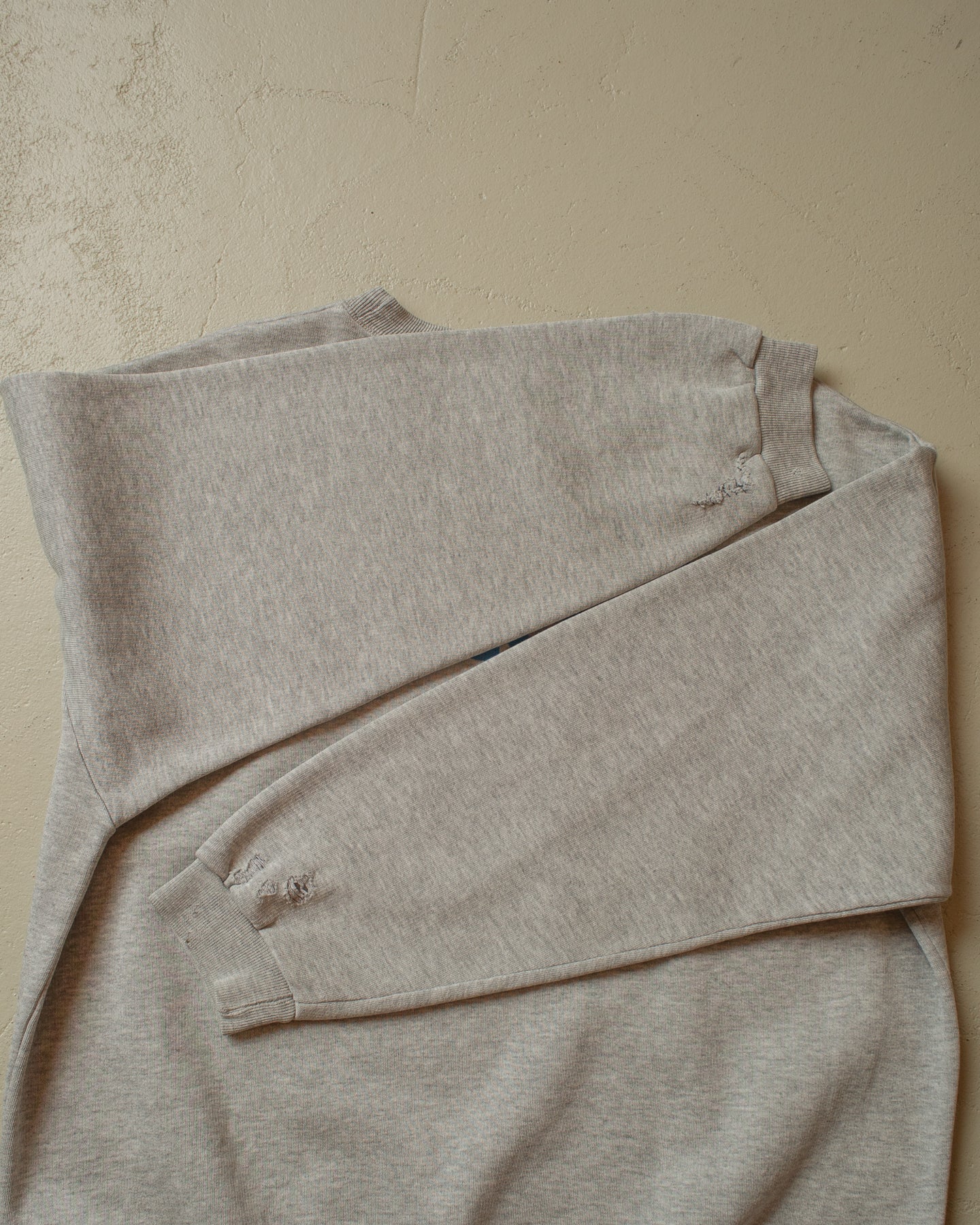 1990s Asics Rom Marathon Sweatshirt grey - L/XL