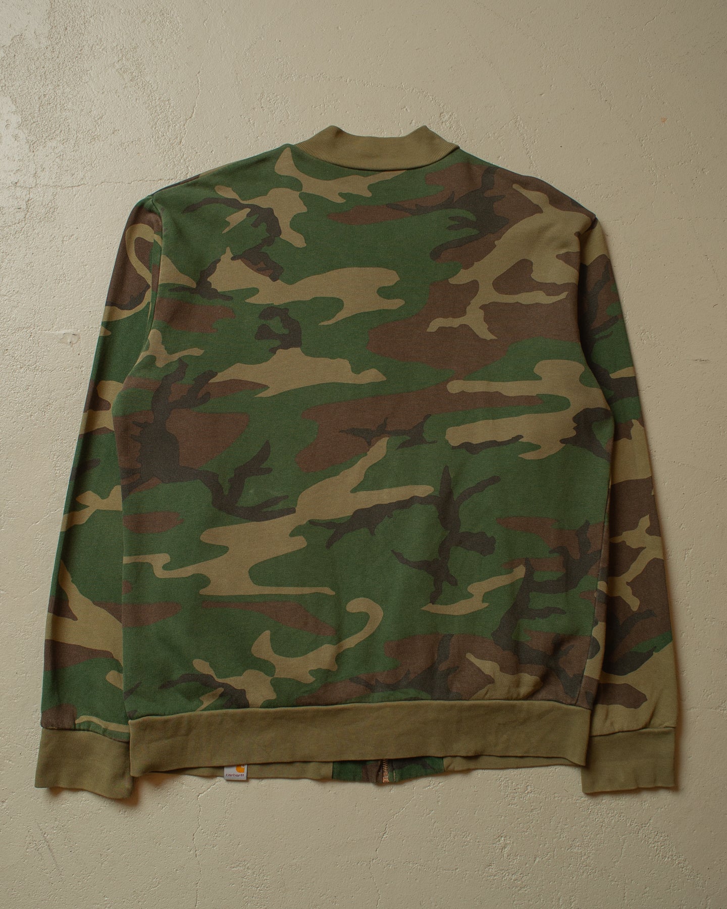 2000s Carhartt Camo Zip Sweatshirt - L/XL