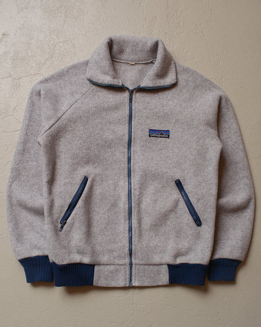 80s Patagonia "Climbing" Fleece Jacket grey - M