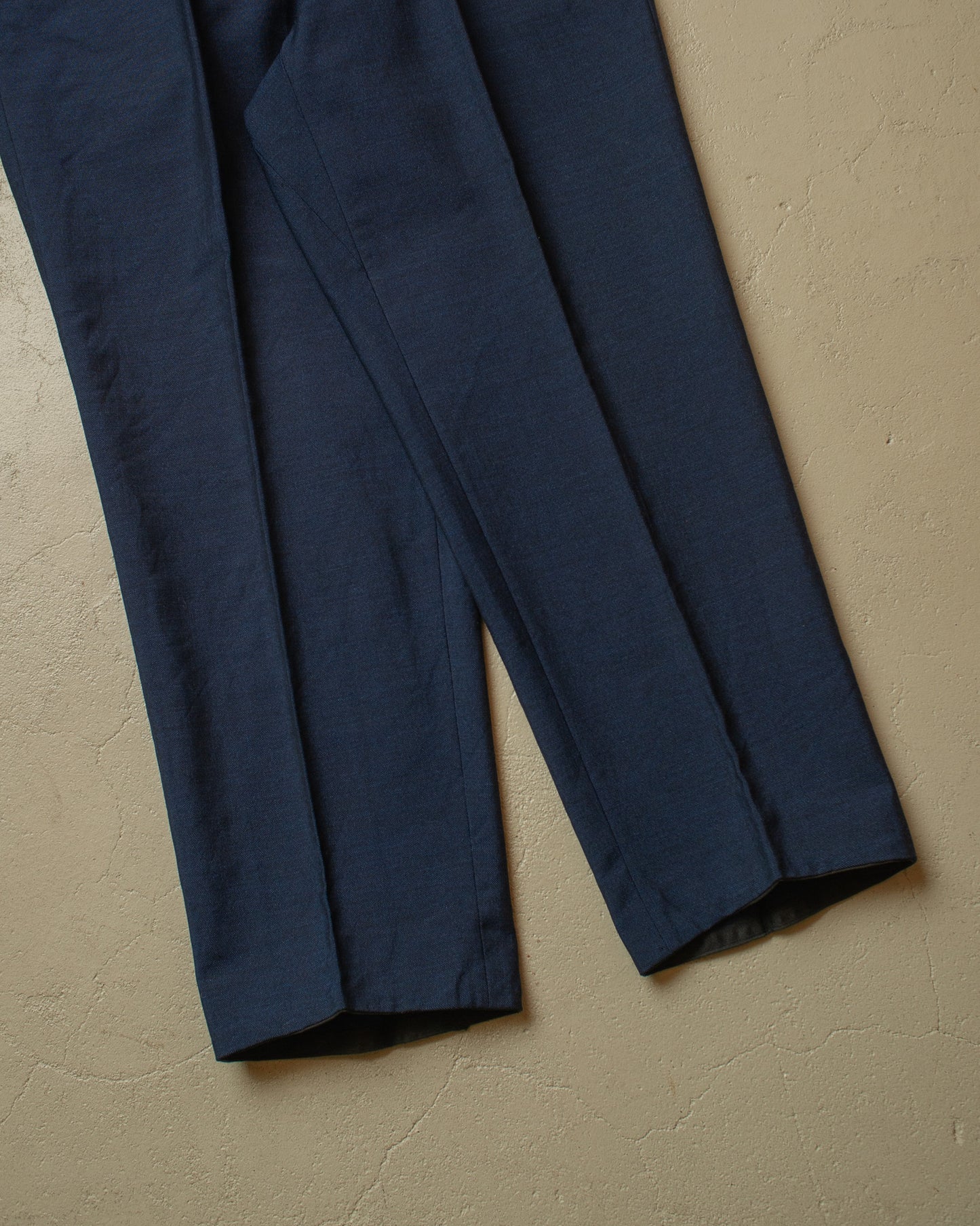 1950s German Wool Sports Pants navyblue - W34,5 L29