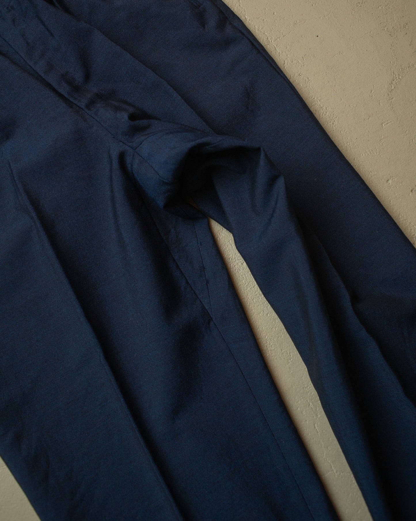 1950s German Wool Sports Pants navyblue - W34,5 L29