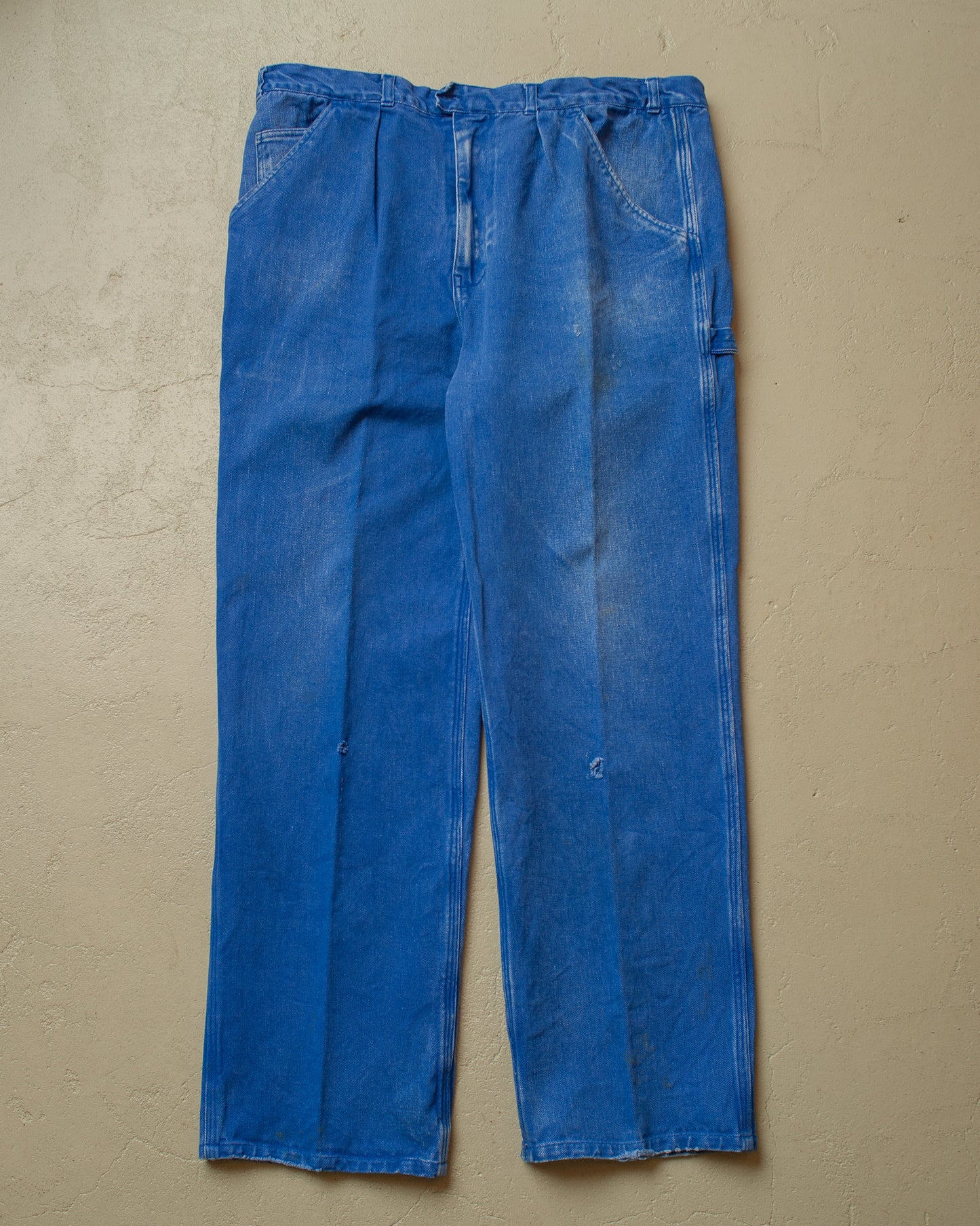 1970s/80s German Denim Workwear Pants blue - W38,5 L30,5