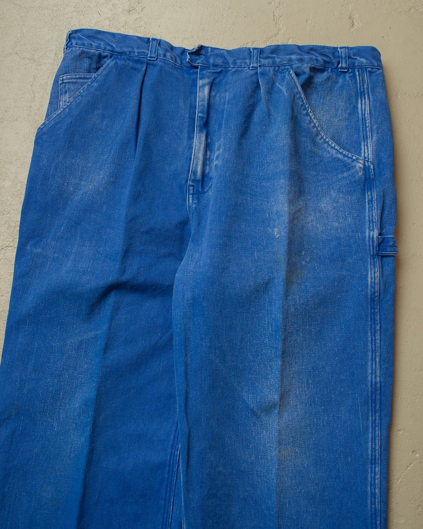 1970s/80s German Denim Workwear Pants blue - W38,5 L30,5