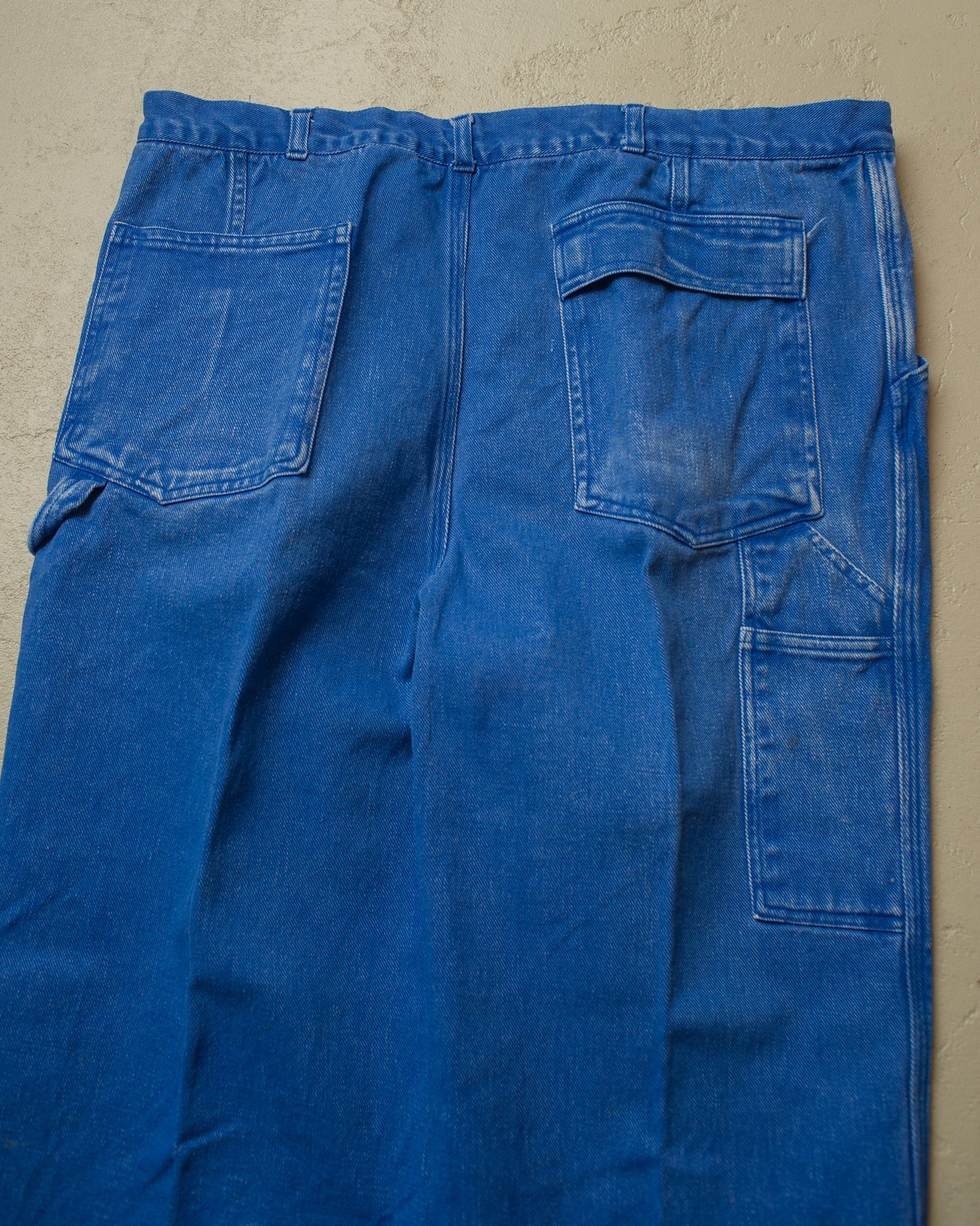 1970s/80s German Denim Workwear Pants blue - W38,5 L30,5