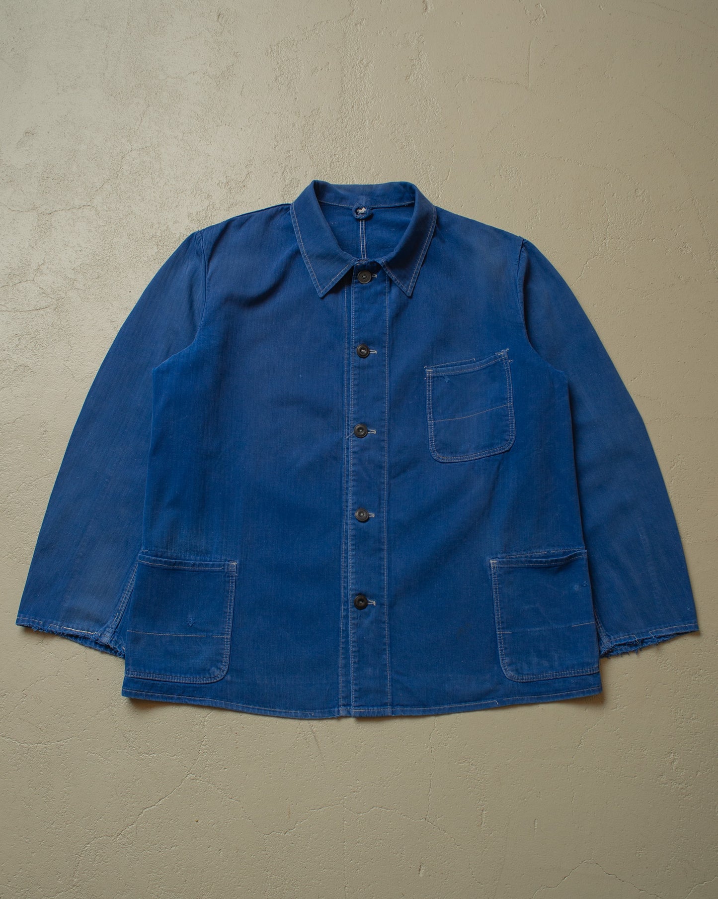 1960s/70s Pionier Workwear Jacket blue - XL