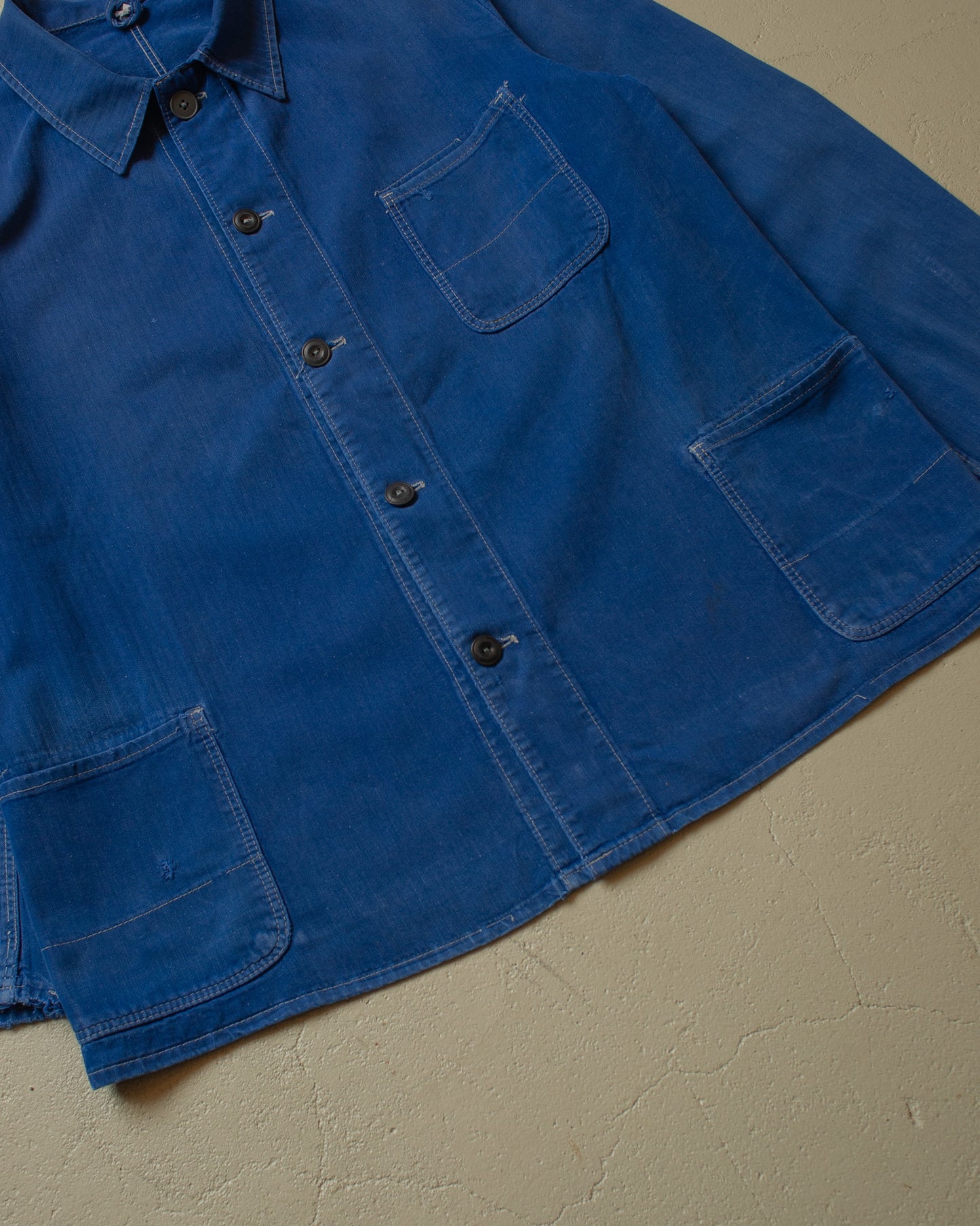 1960s/70s Pionier Workwear Jacket blue - XL